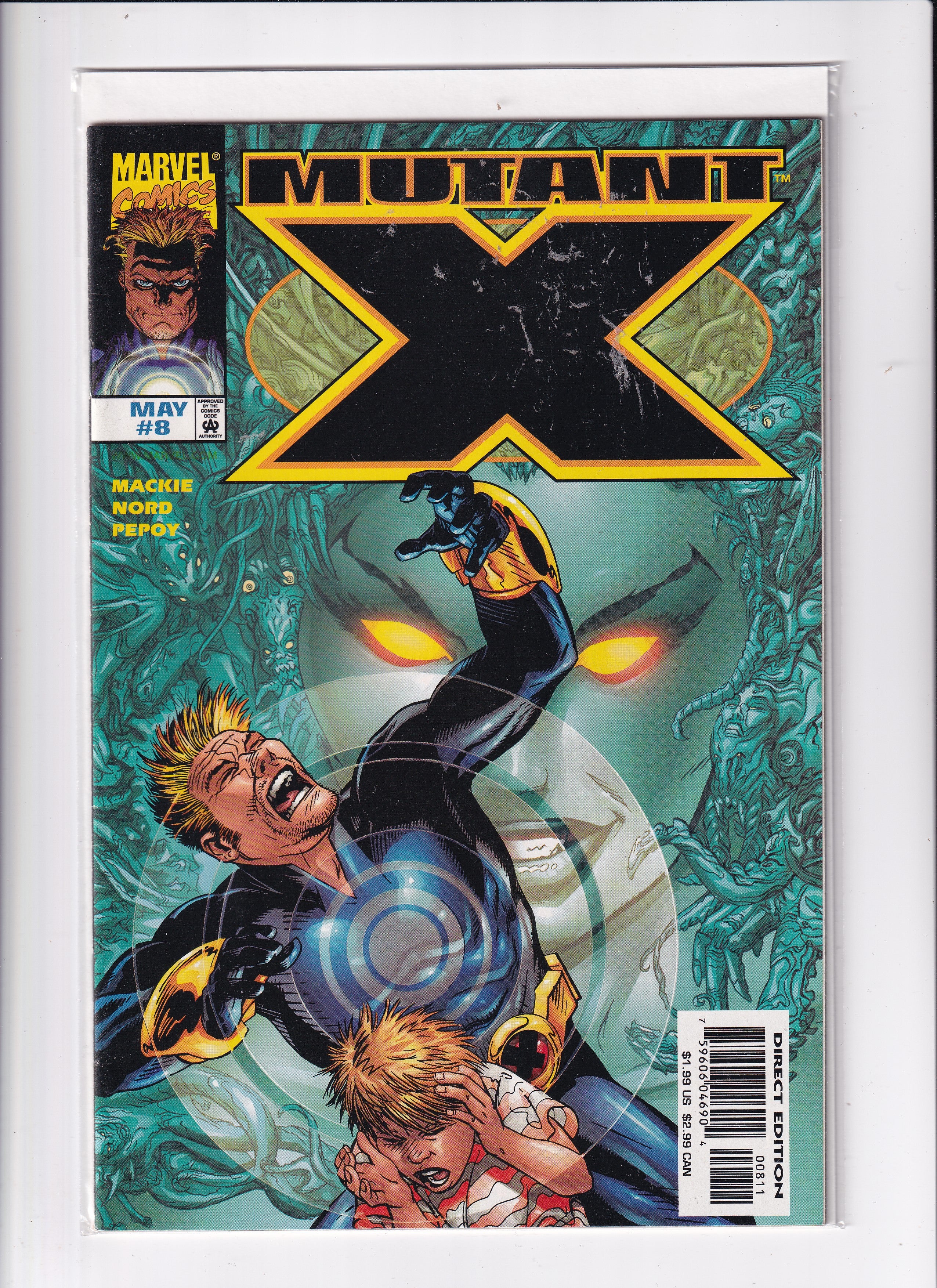 MUTANT X #8 - Slab City Comics