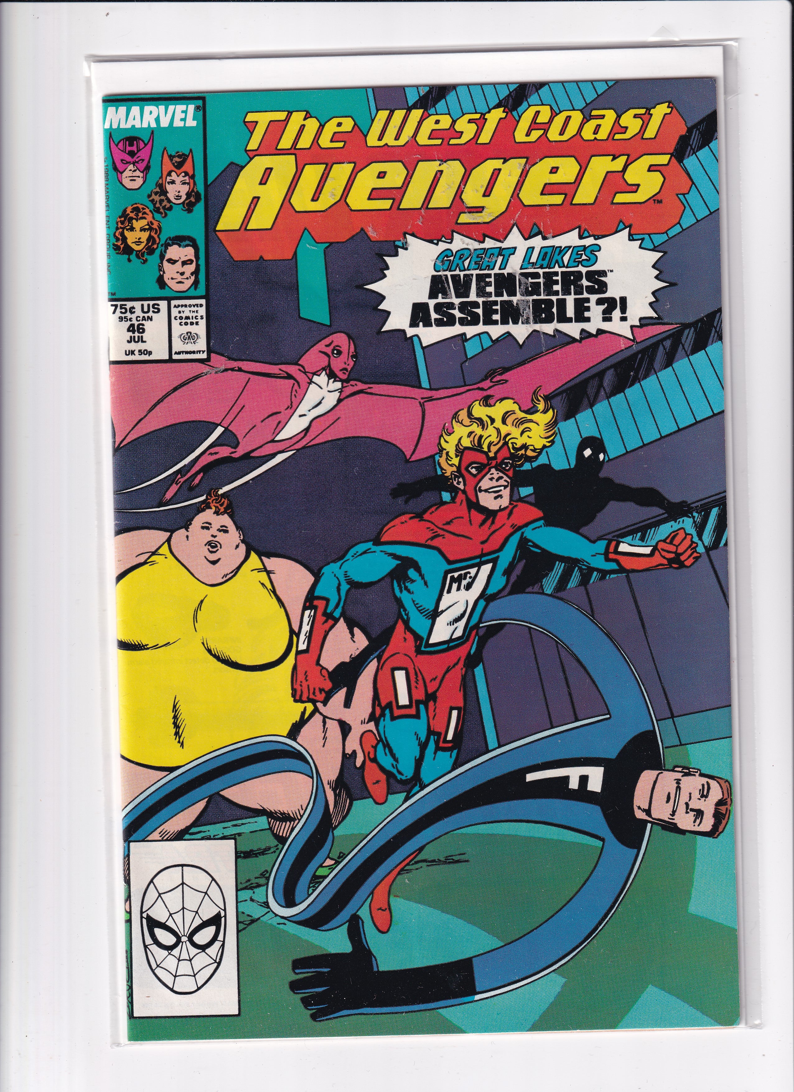 THE WEST COAST AVENGERS #46 - Slab City Comics