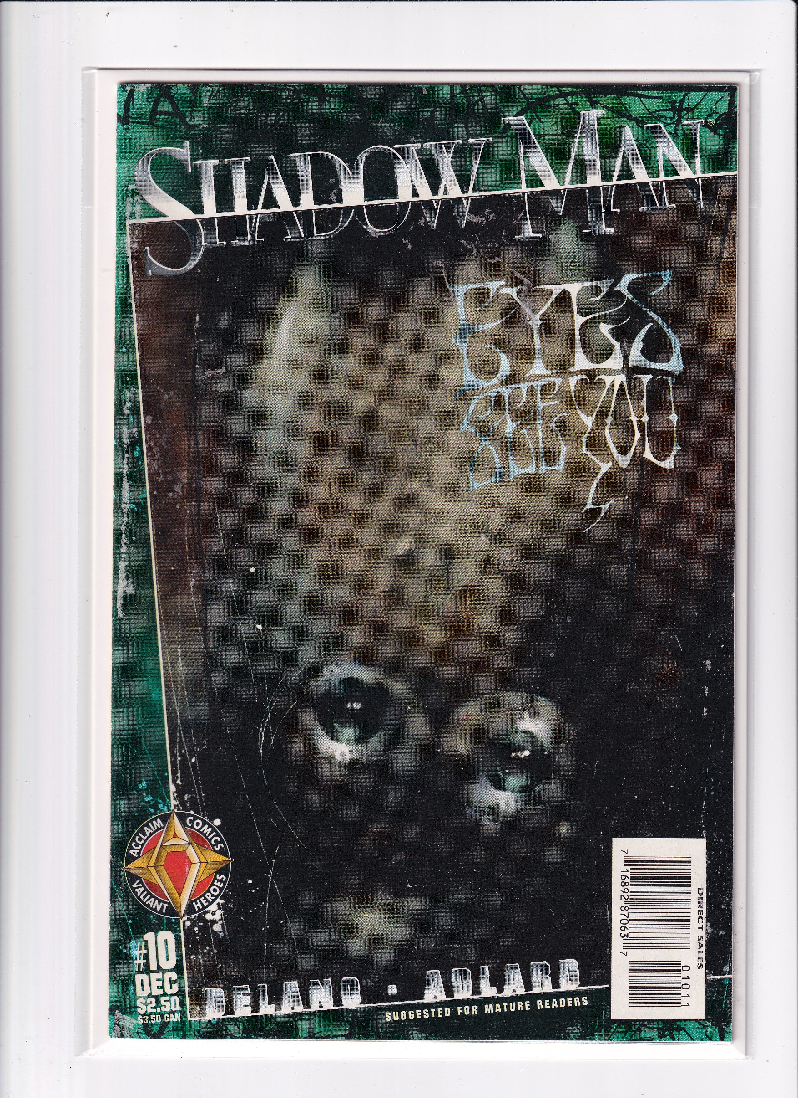 SHADOW MAN #10 - Slab City Comics