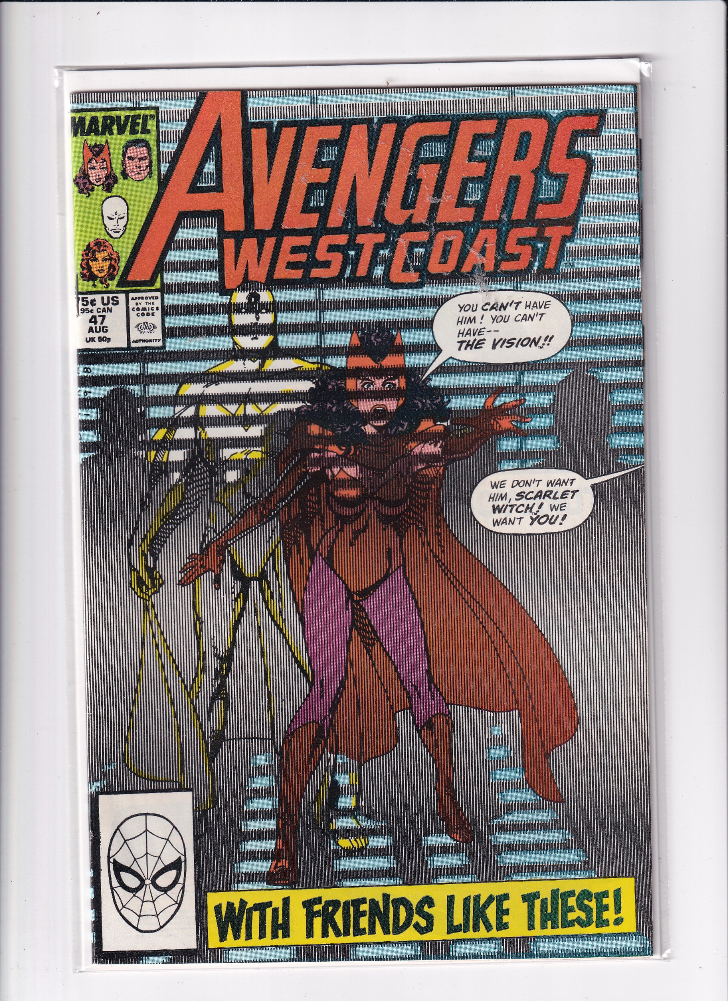 THE WEST COAST AVENGERS #47 - Slab City Comics