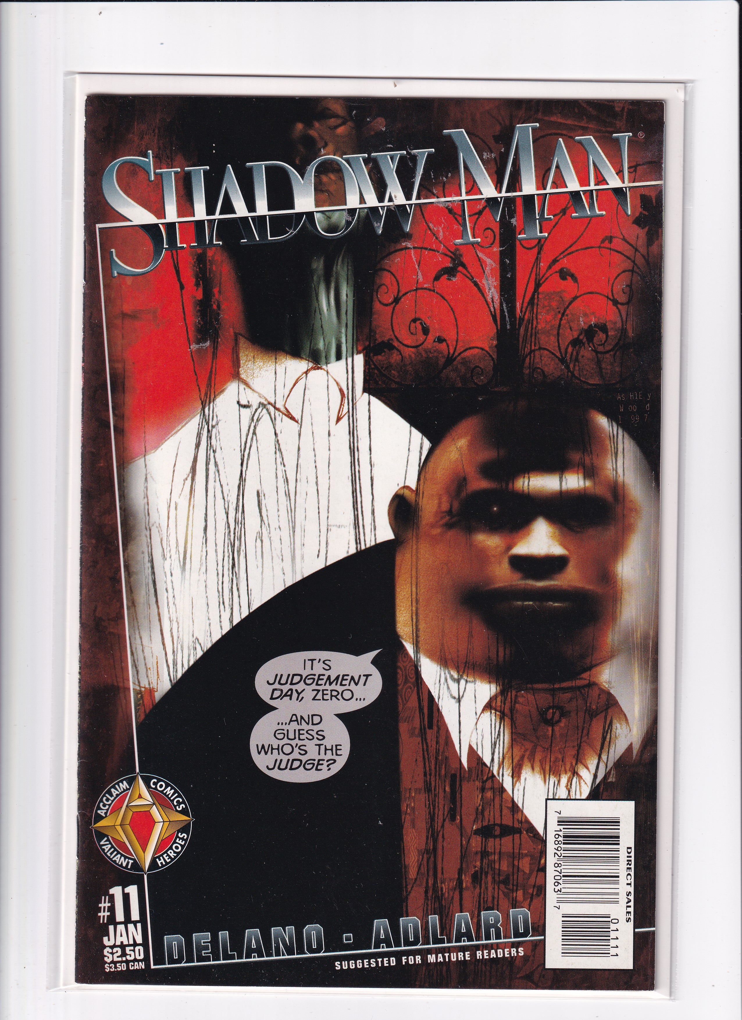 SHADOW MAN #11 - Slab City Comics