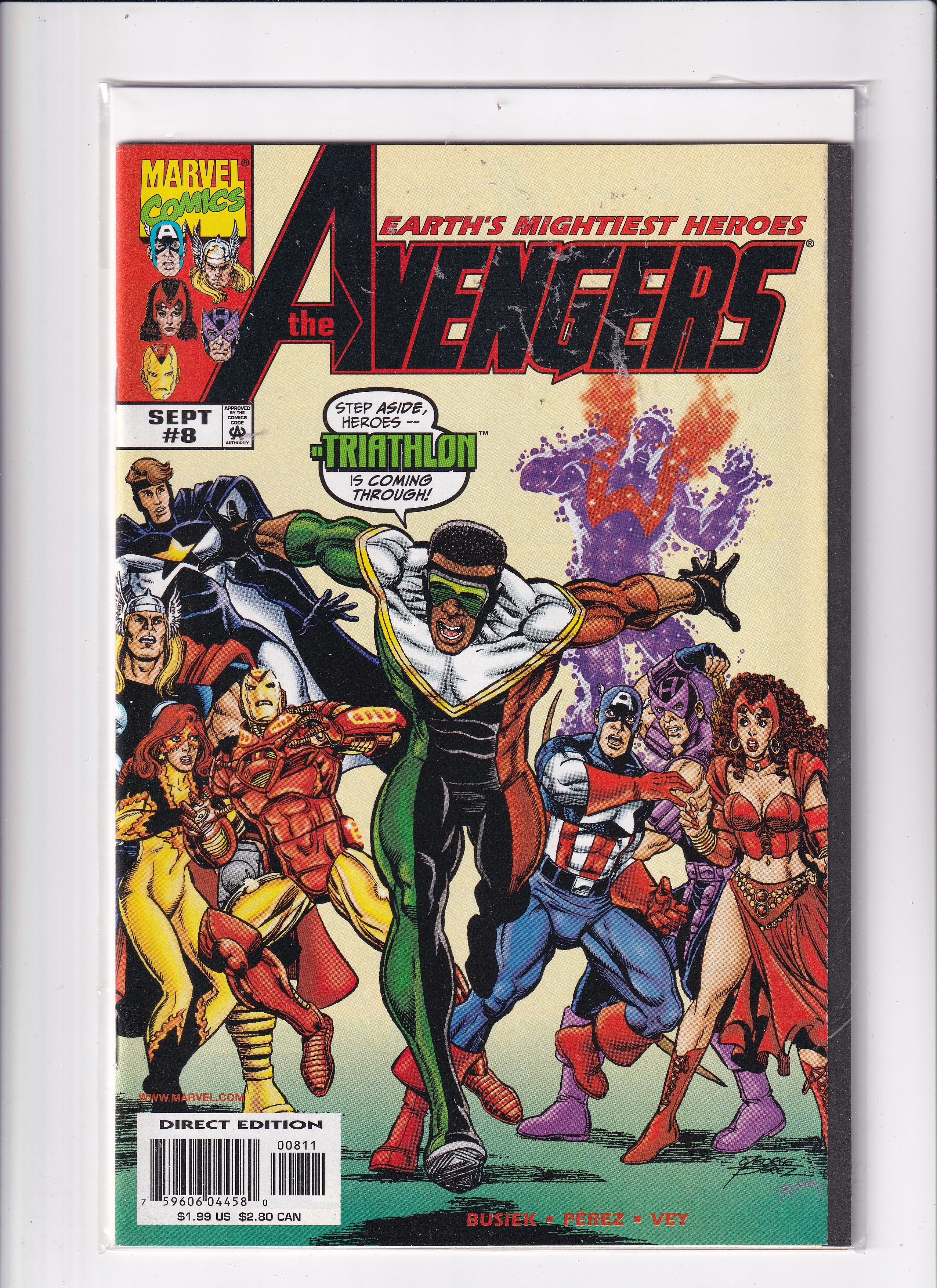 EARTH'S MIGHIEST HEROS THE AVENGERS #8 - Slab City Comics