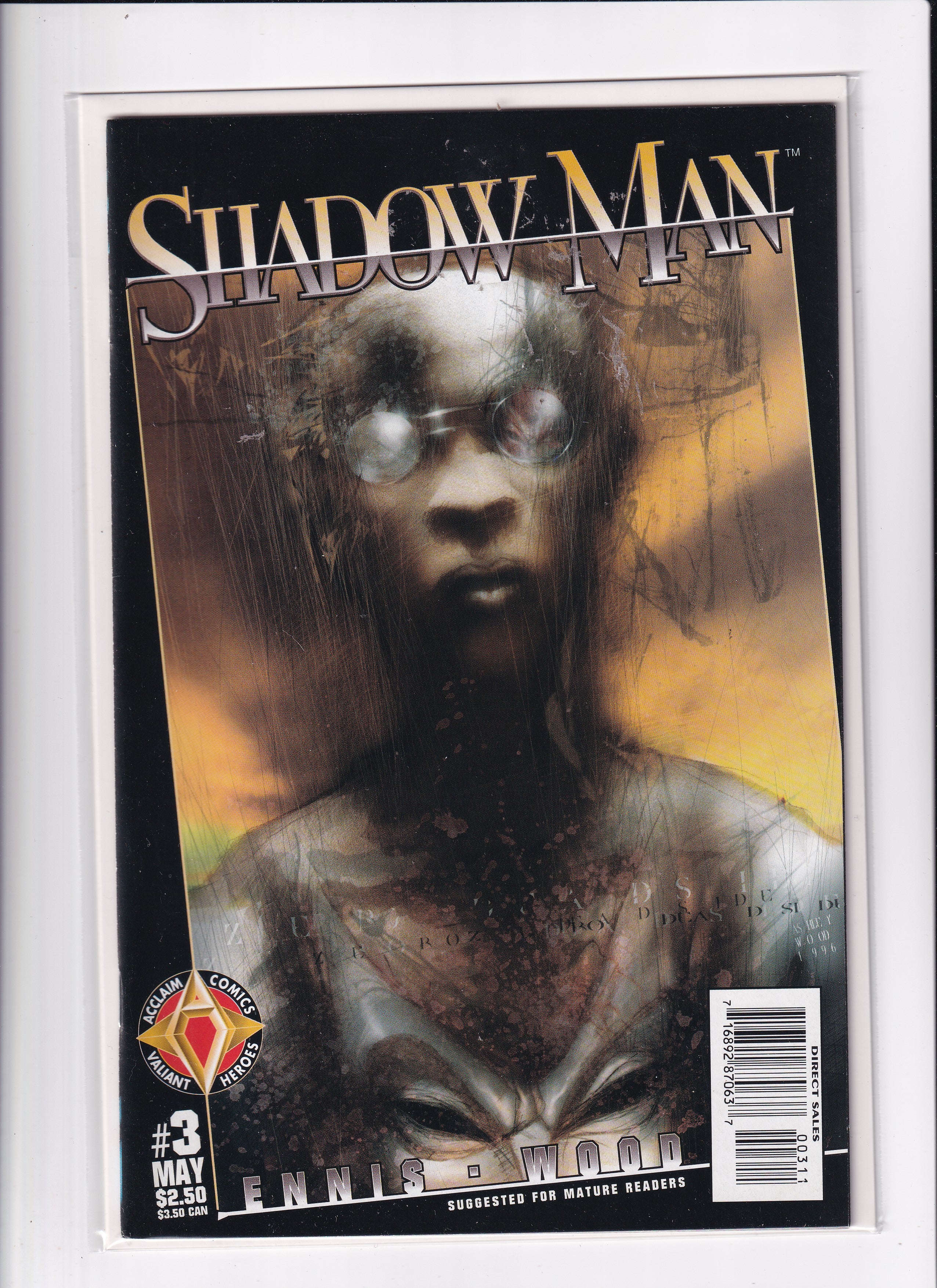 SHADOW MAN #3 - Slab City Comics