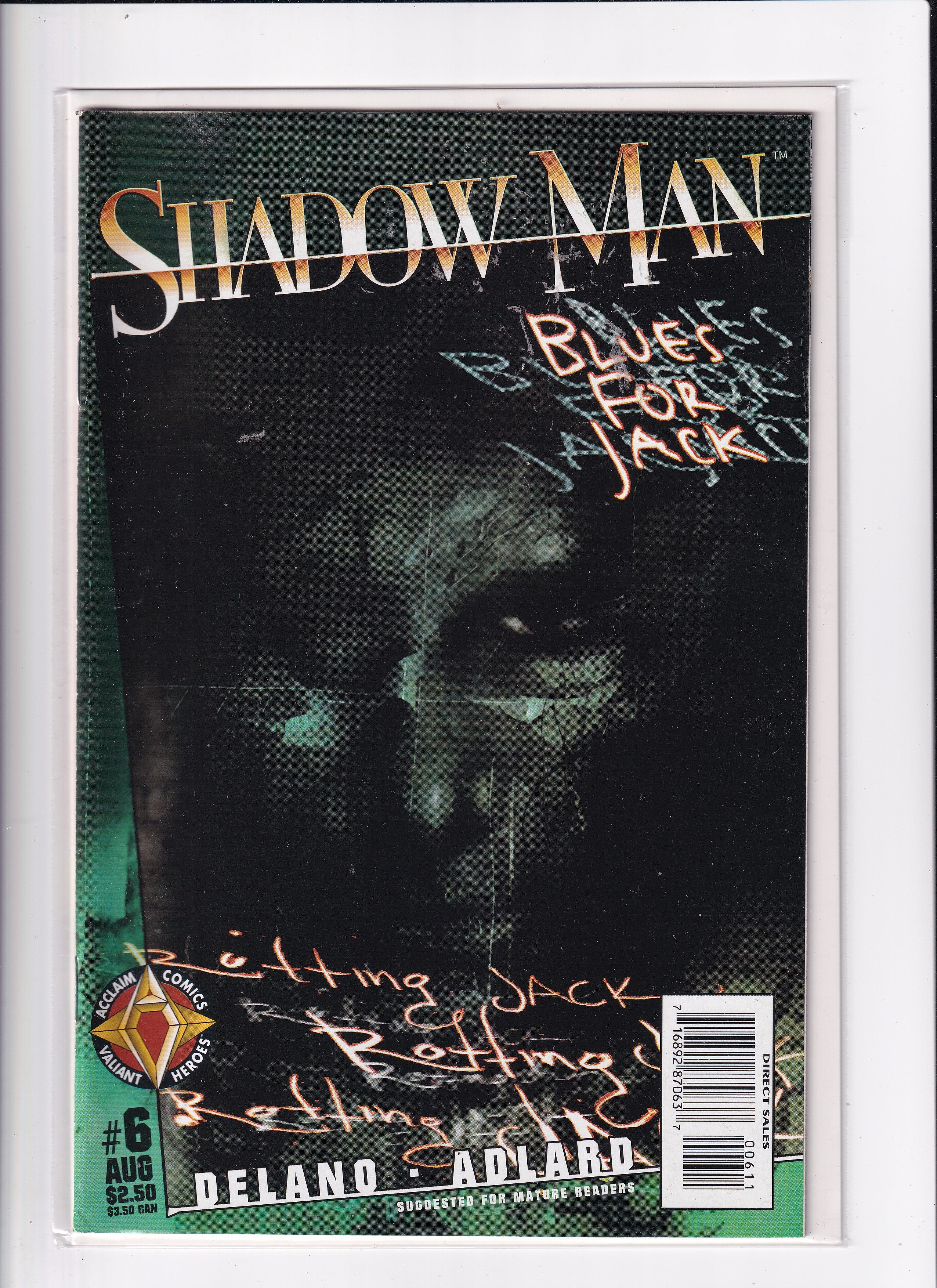 SHADOW MAN #6 - Slab City Comics