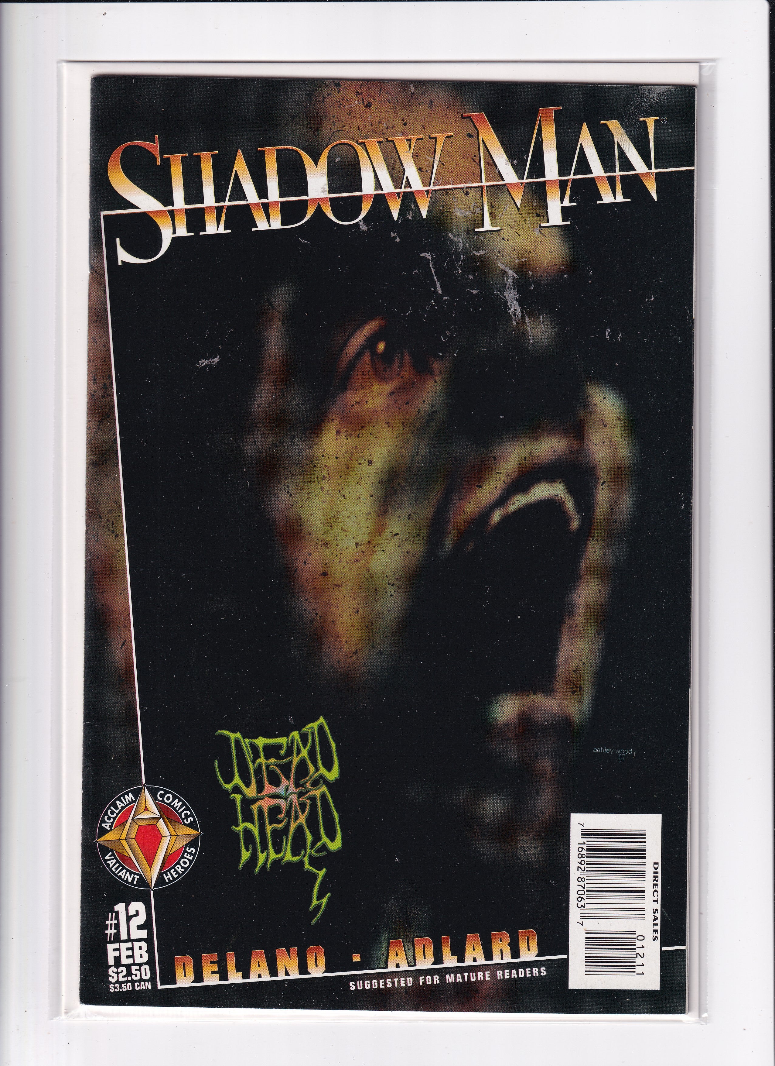 SHADOW MAN #12 - Slab City Comics