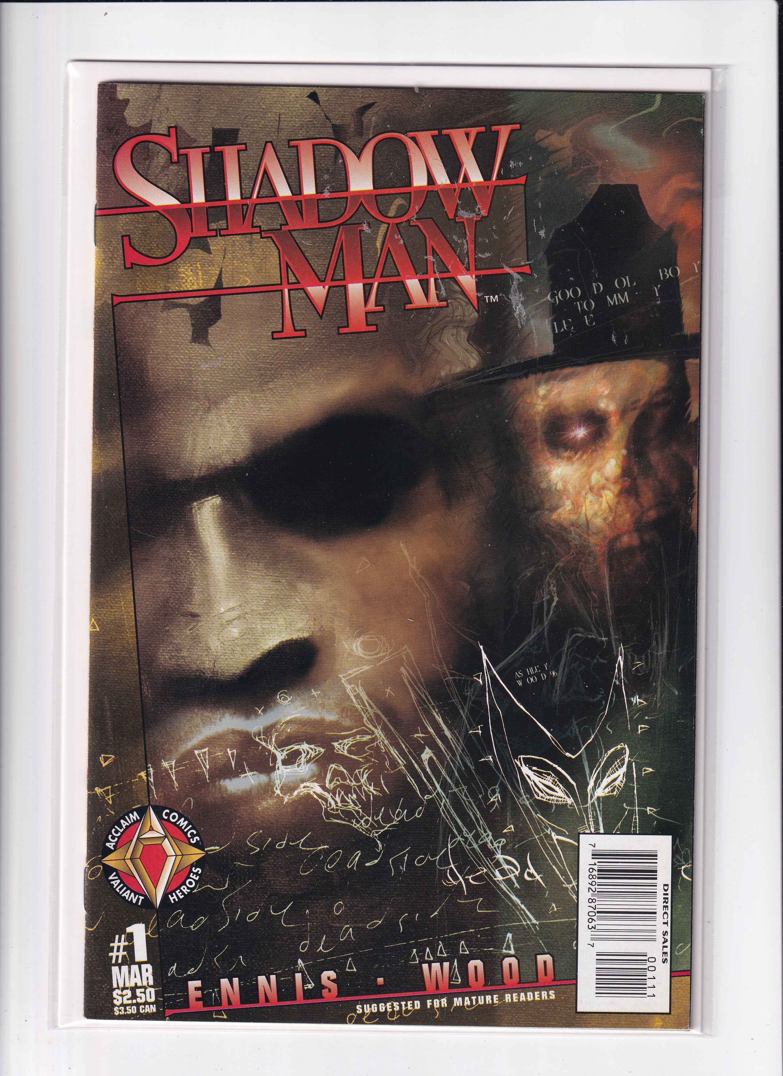 SHADOW MAN #1 - Slab City Comics