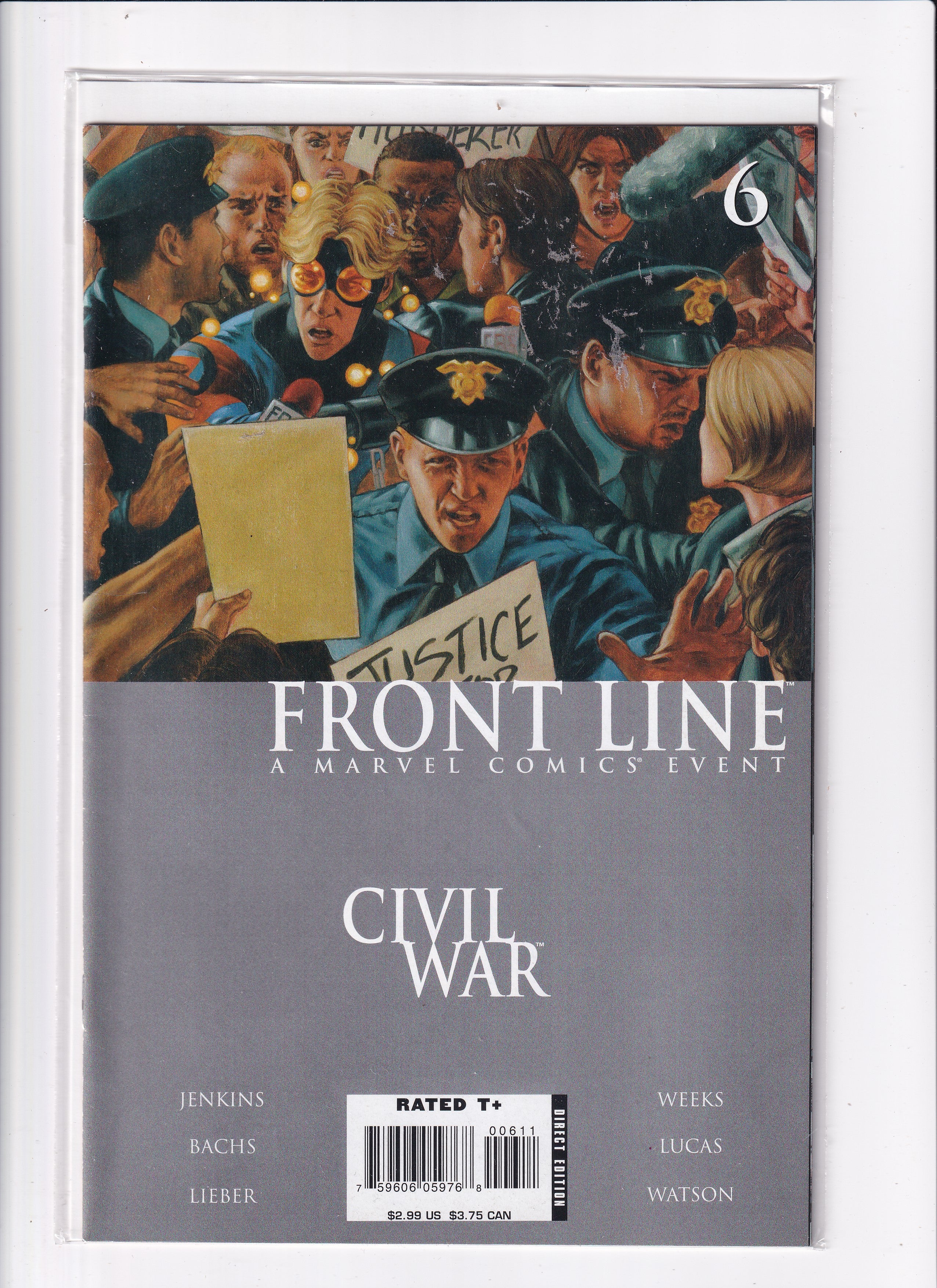 FRONT LINE CIVIL WAR #6 - Slab City Comics