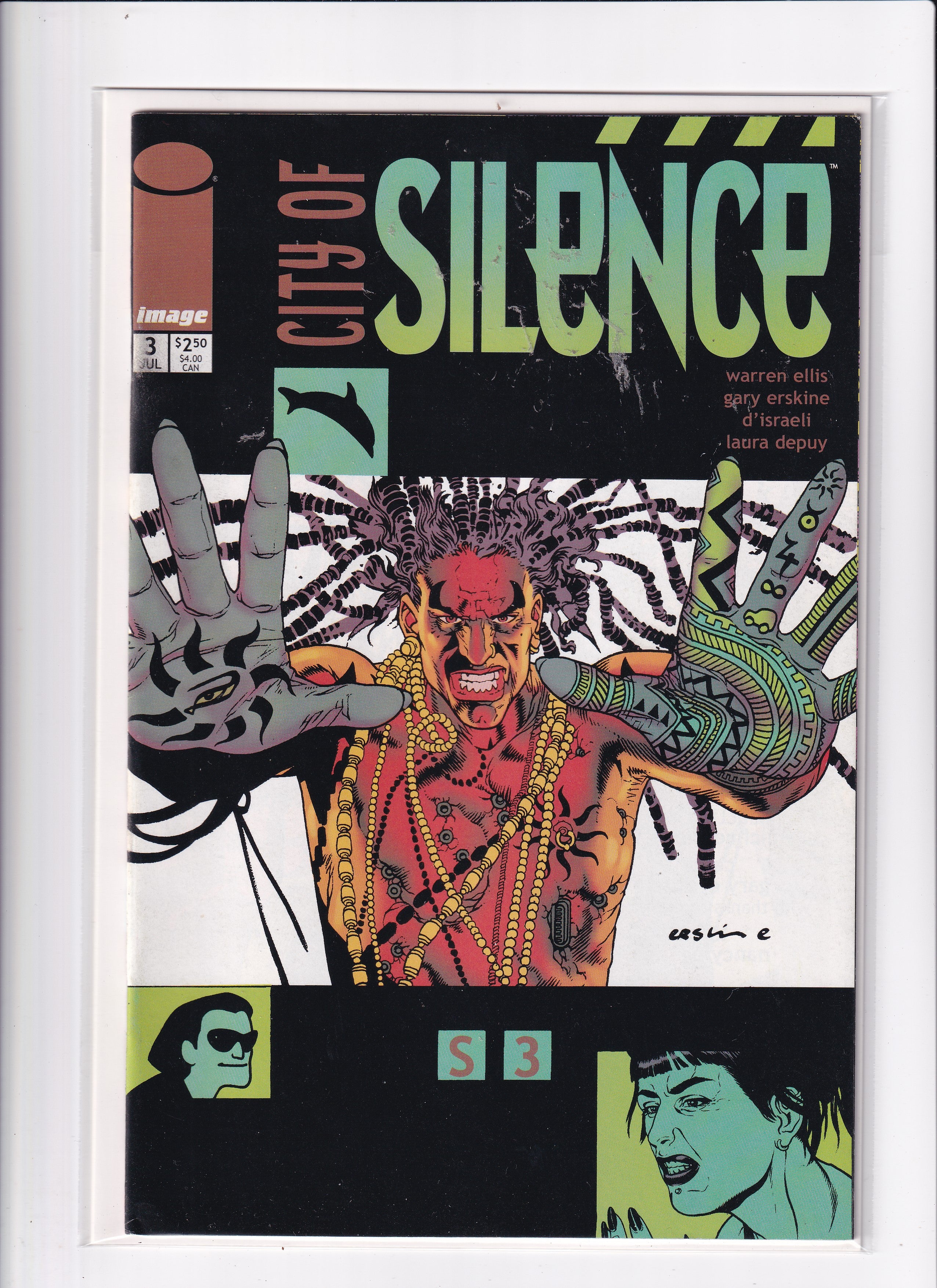 CITY OF SILENCE #3 - Slab City Comics