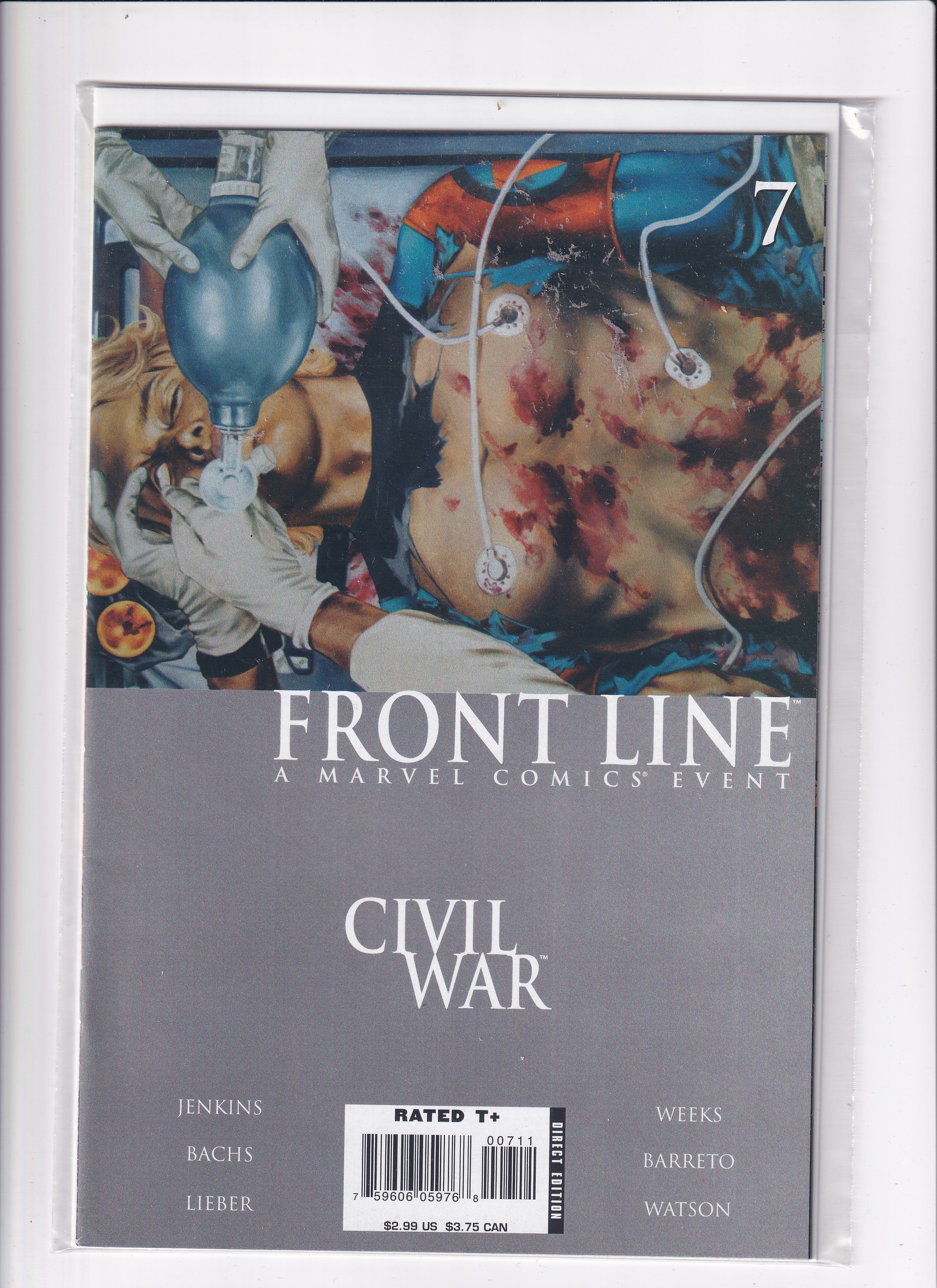 FRONT LINE CIVIL WAR #7 - Slab City Comics
