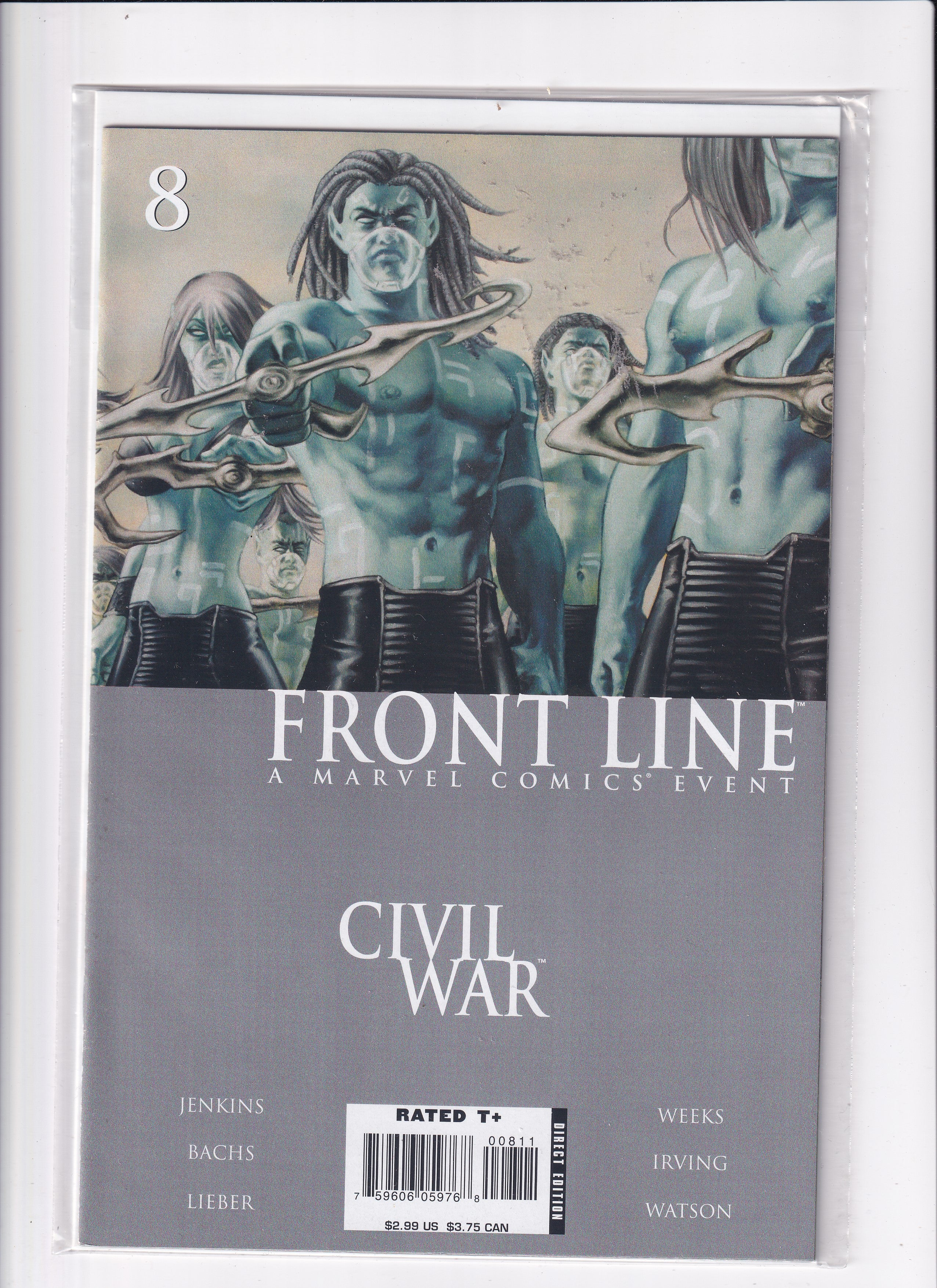 FRONT LINE CIVIL WAR #8 - Slab City Comics