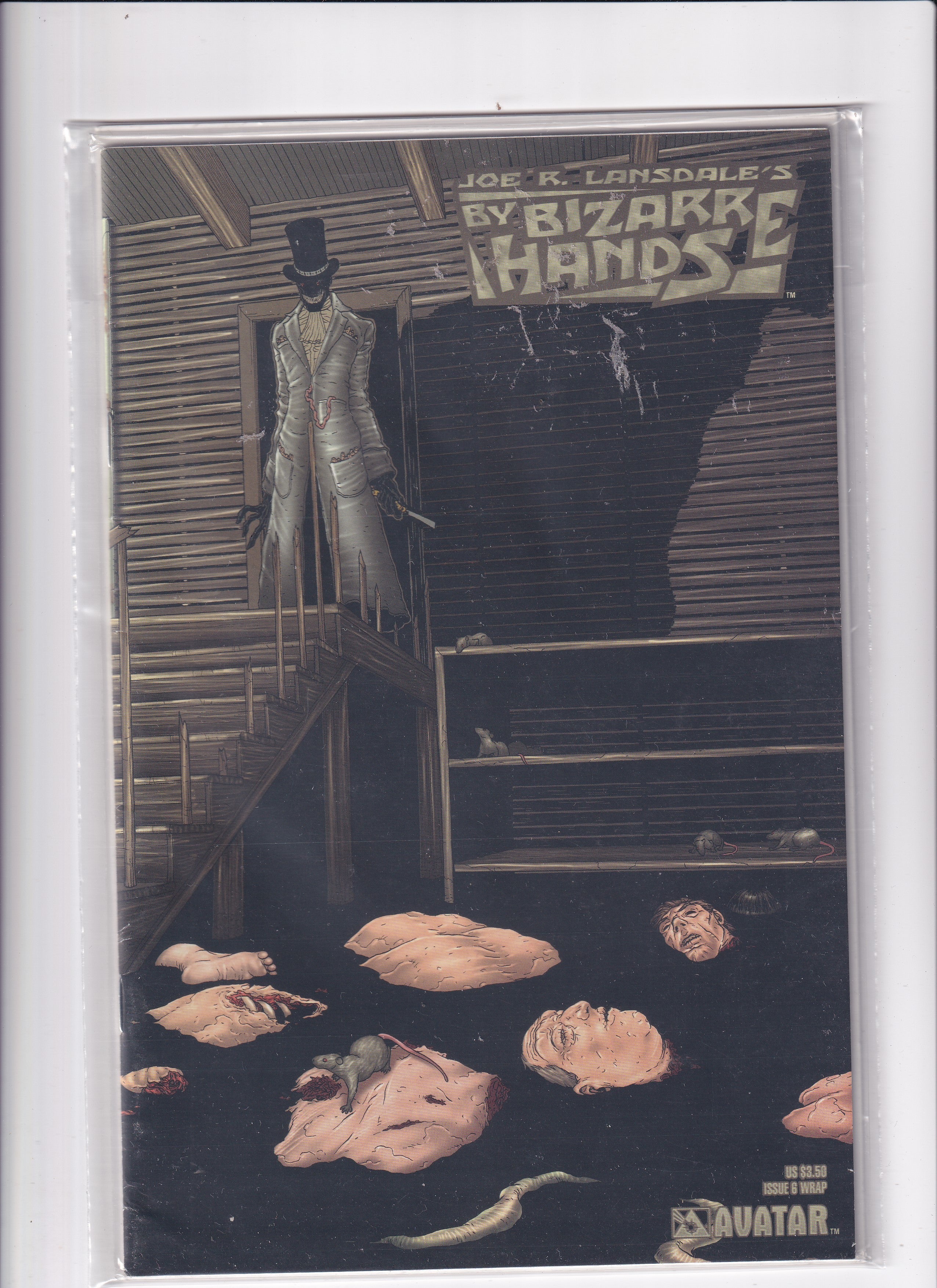 JOE R. LANSDALE'S BY BIZARRE HANDS #6 - Slab City Comics