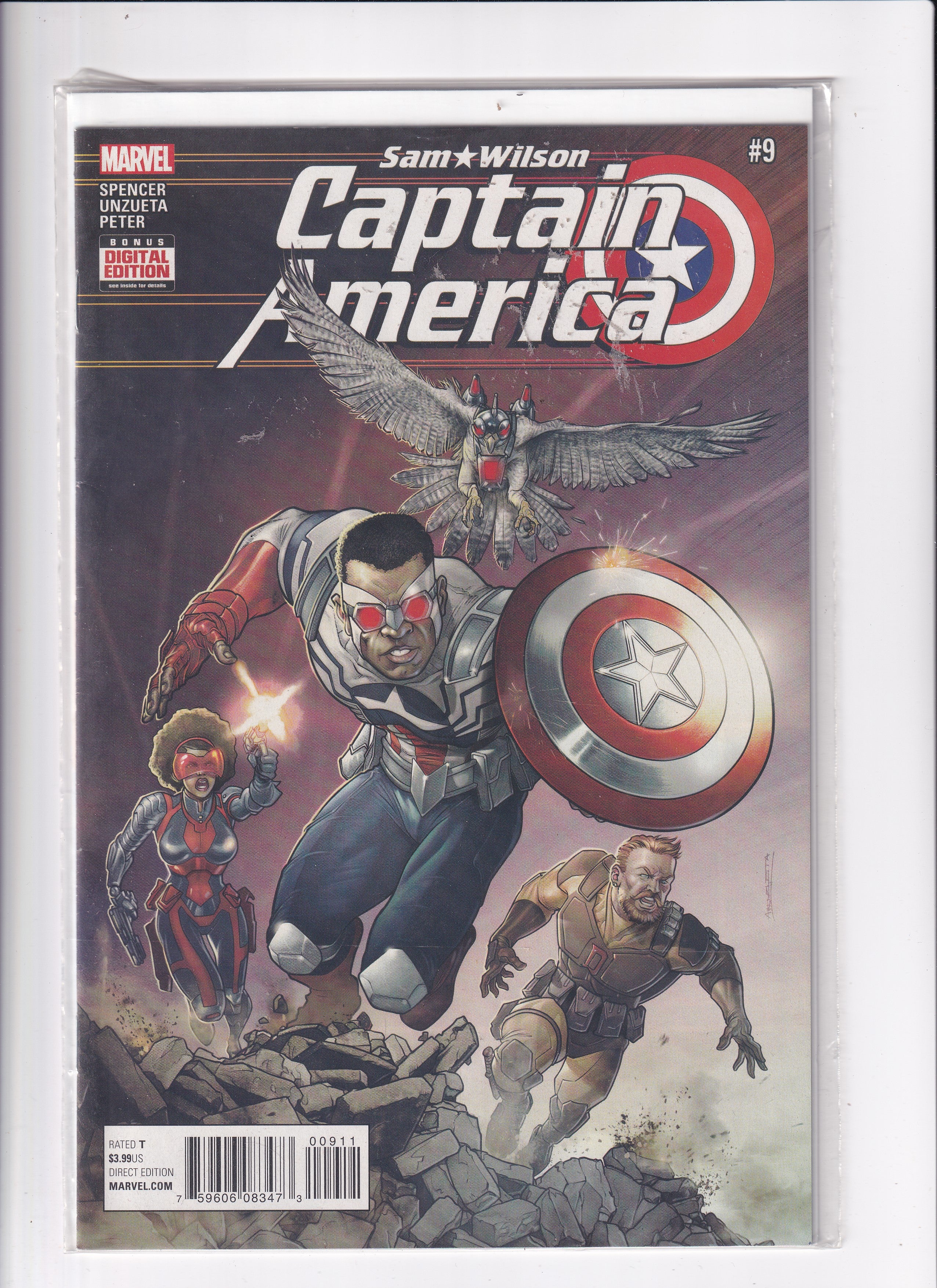 SAM WILSON CAPTAIN AMERICA #9 - Slab City Comics