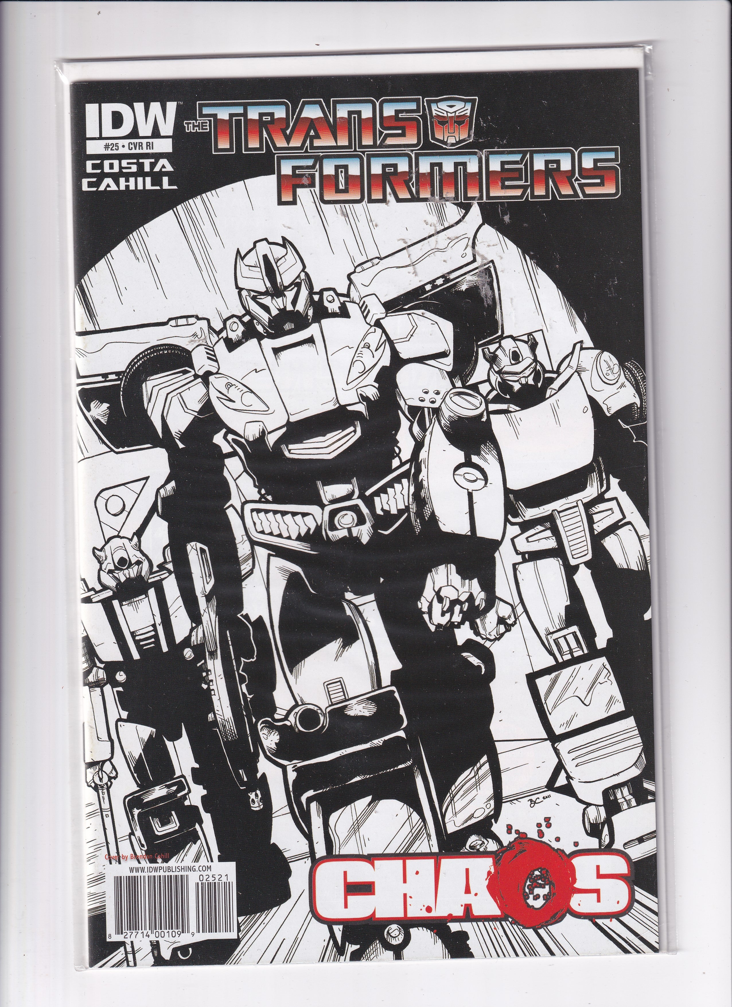 THE TRANSFORMERS #25 VARIANT - Slab City Comics