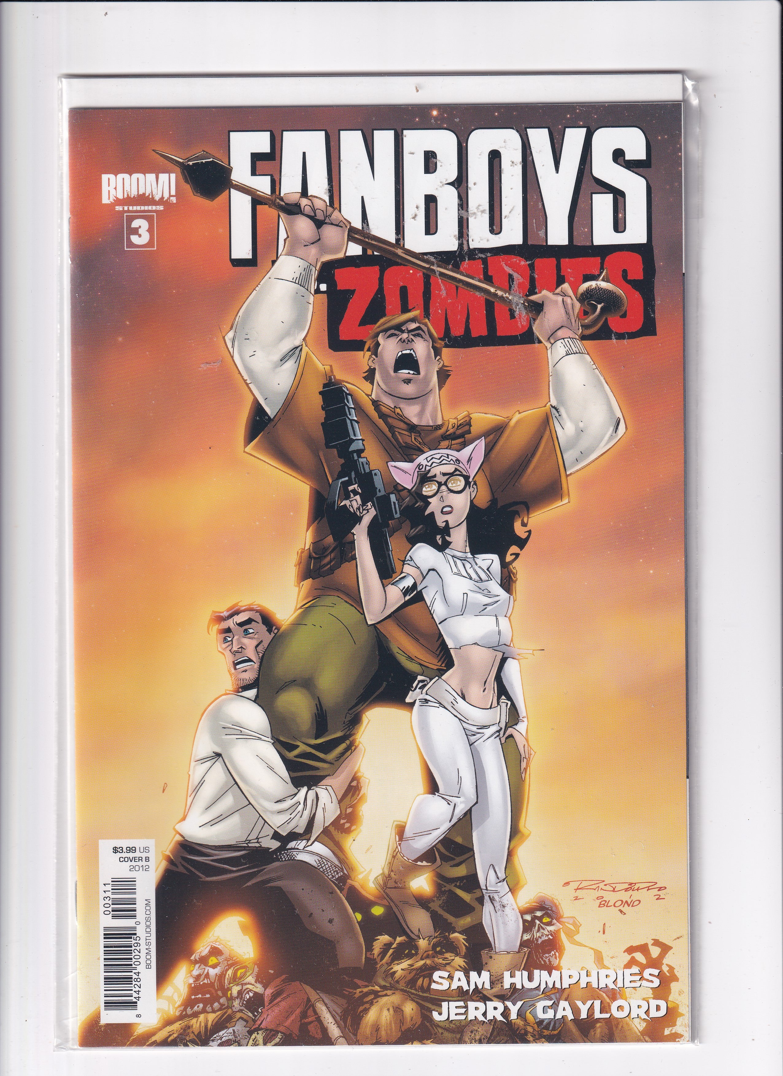 FANBOYS VS. ZOMBIES #3 - Slab City Comics