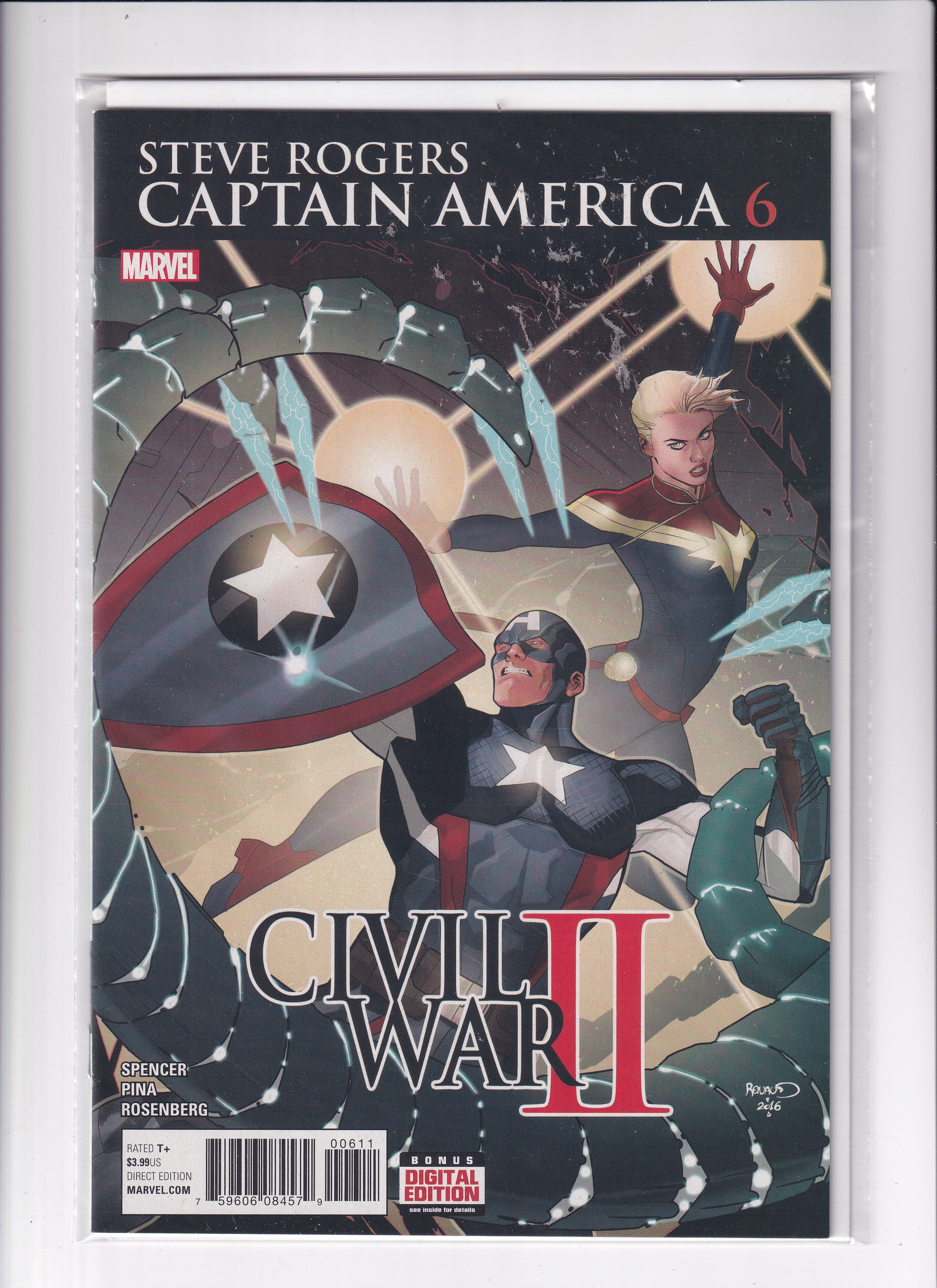 STEVE ROERS CAPTAIN AMERICA #6 - Slab City Comics