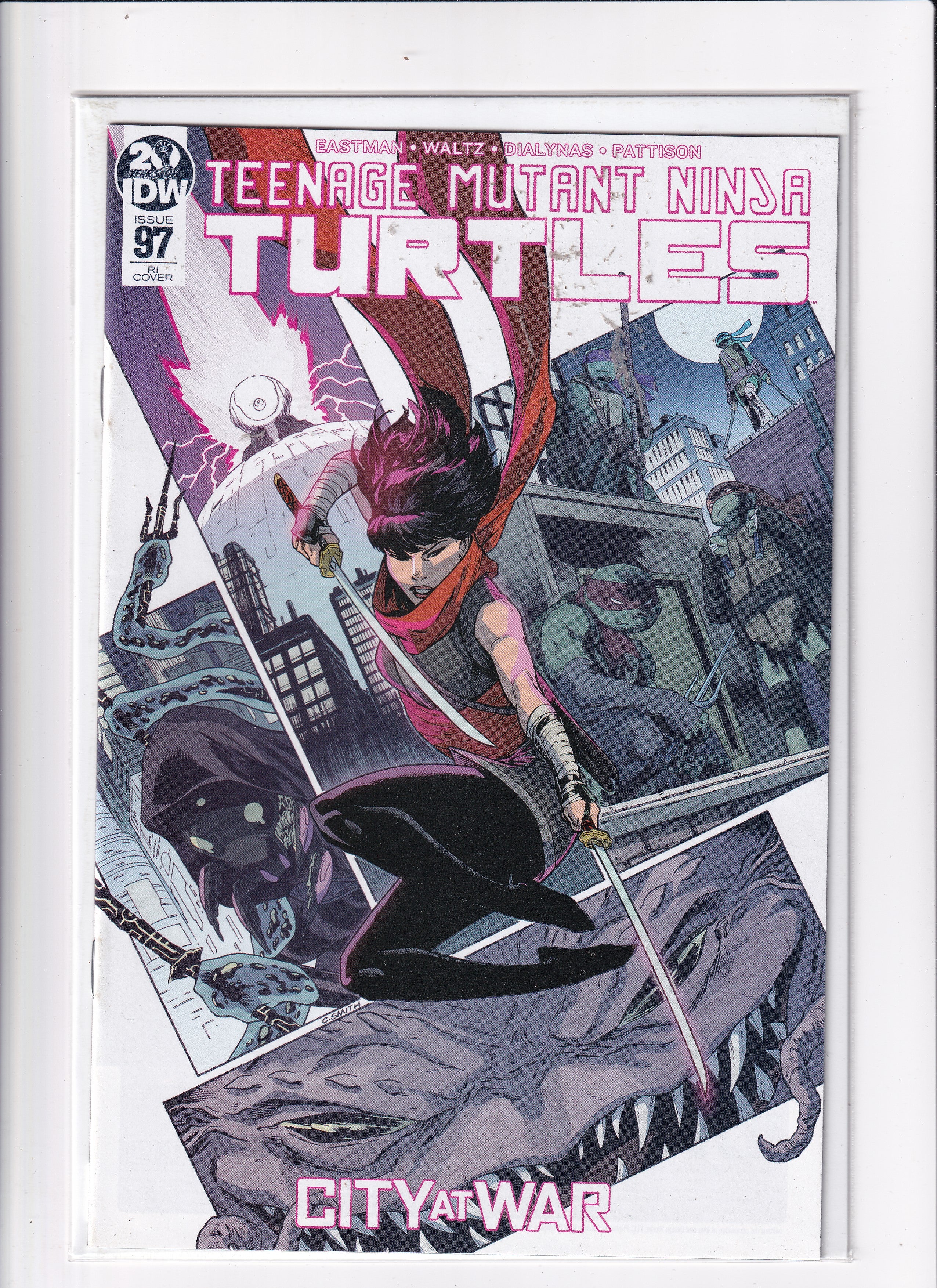 TEENAGE MUTANT NINJA TURTLES #97 VARIANT - Slab City Comics