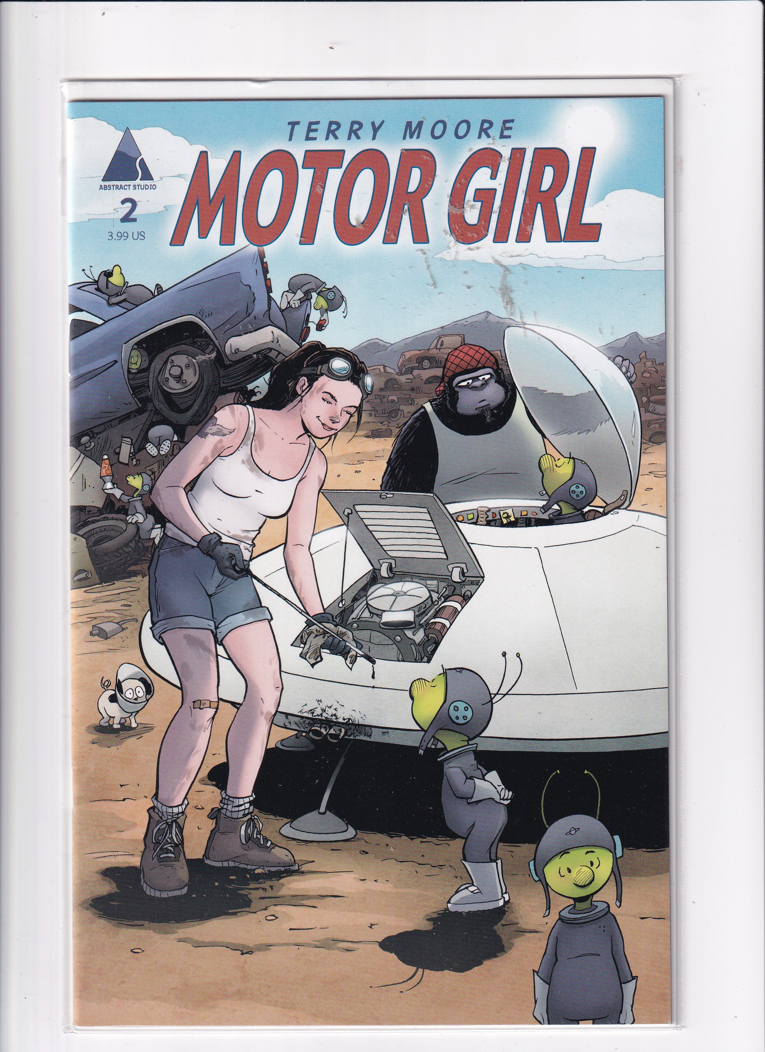 TERRY MOORE MOTOR GIRL #2 - Slab City Comics