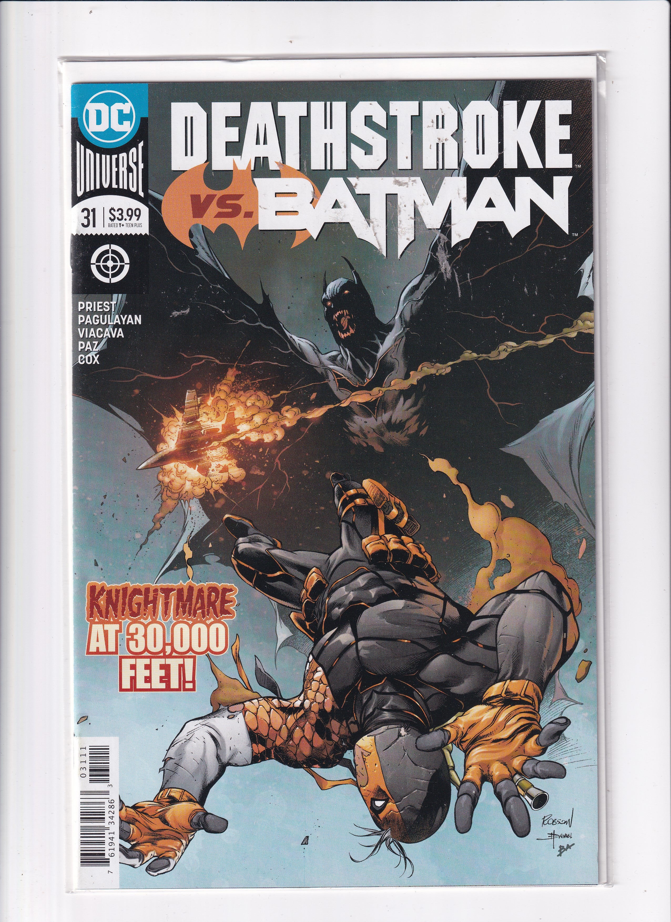 DEATHTROKE  VS. BATMAN #31 - Slab City Comics