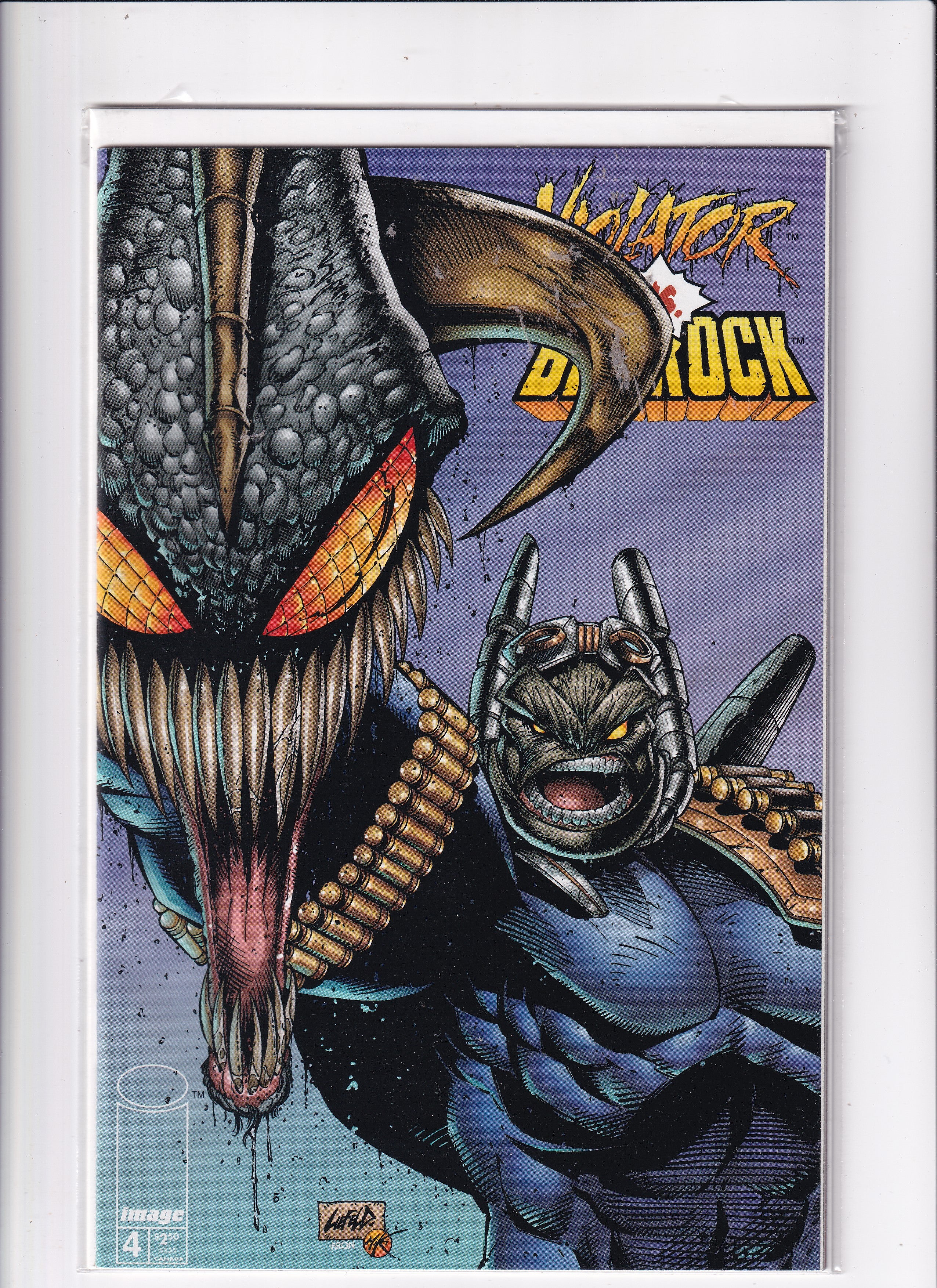 VIOLATOR VS BADROCK #4 - Slab City Comics