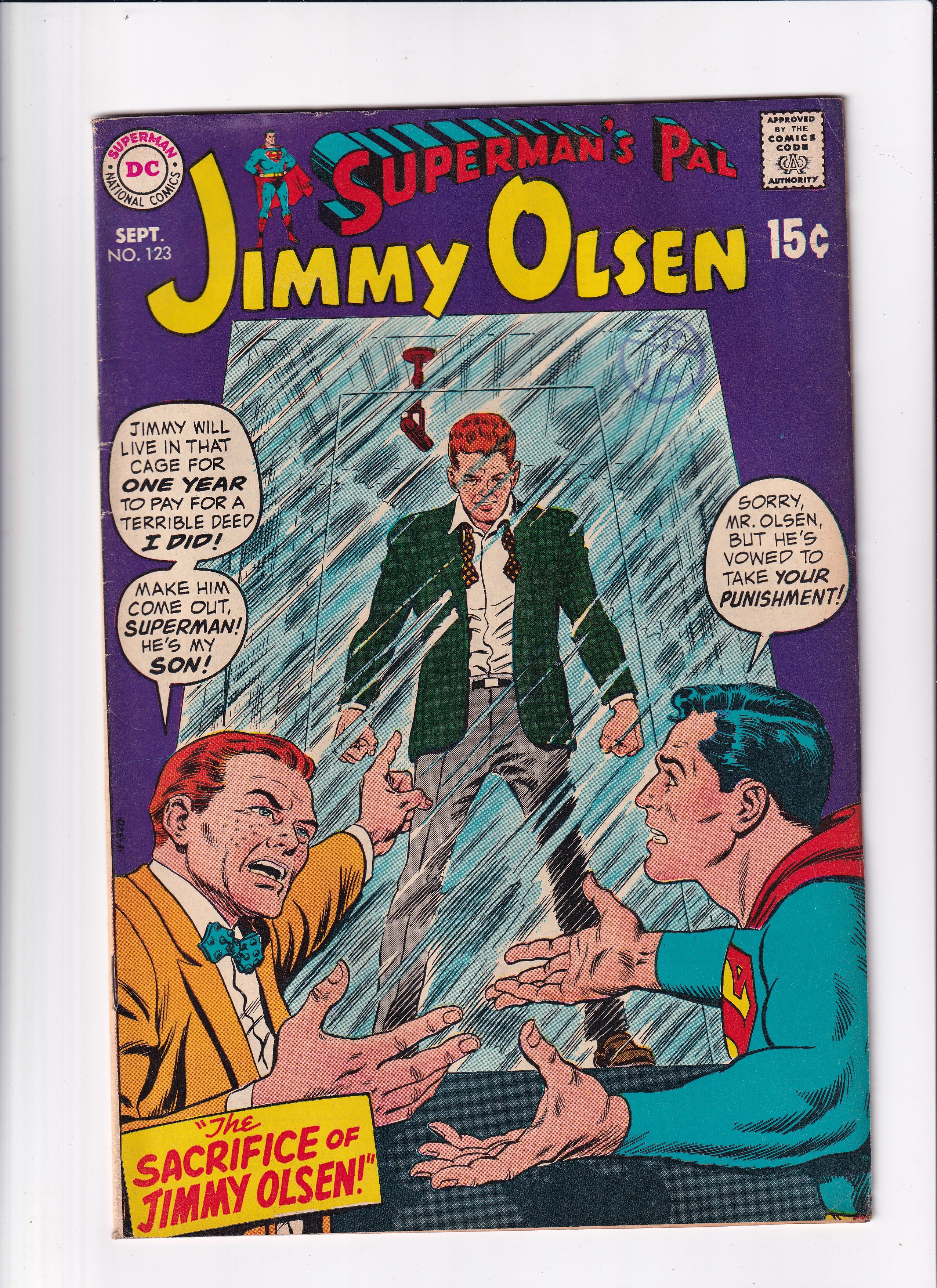SUPERMAN'S PAL JIMMY OLSEN #123 - Slab City Comics