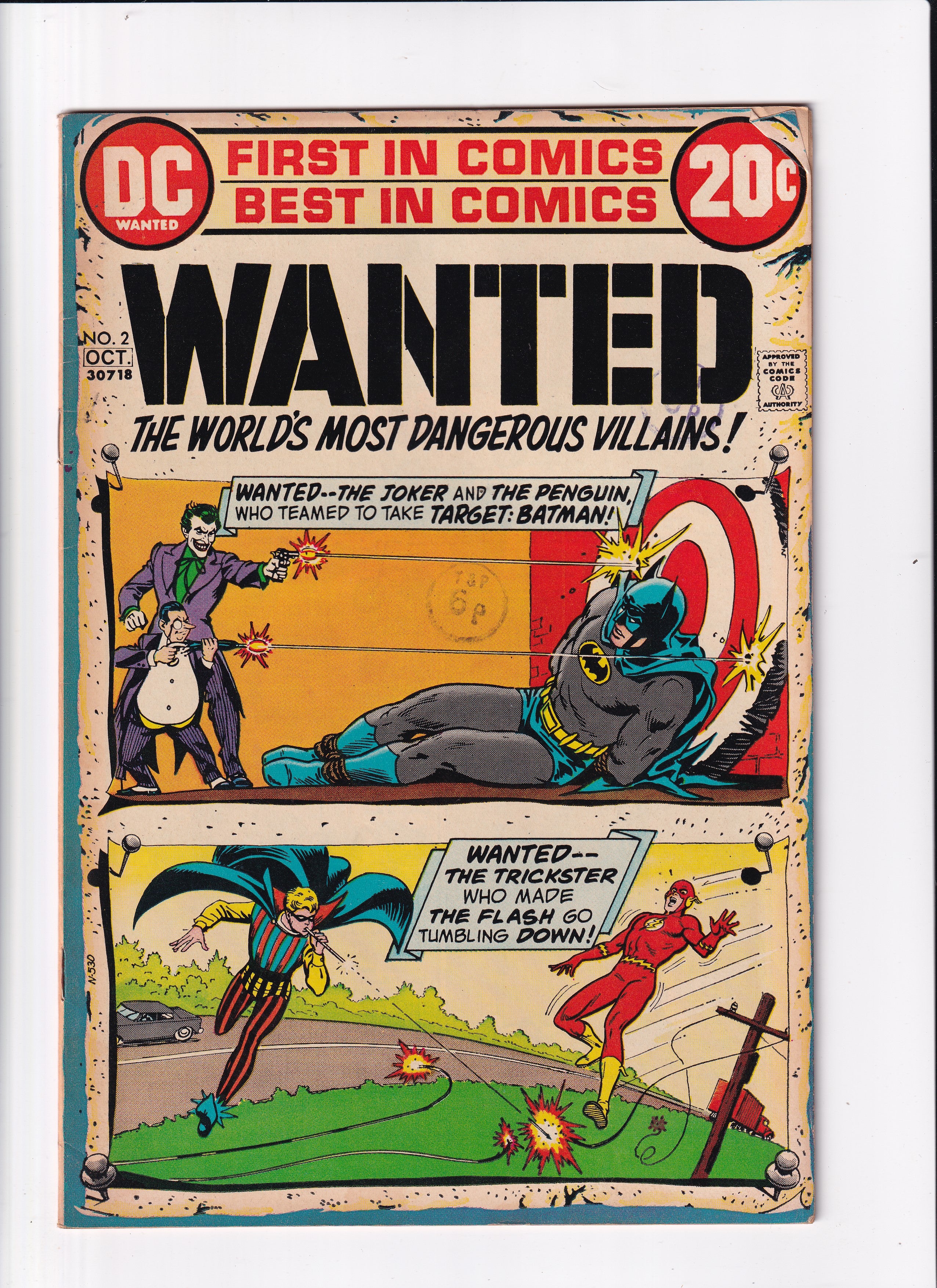 WANTED THE WORLDS MOST DANGEROUS VILLAINS #2 - Slab City Comics