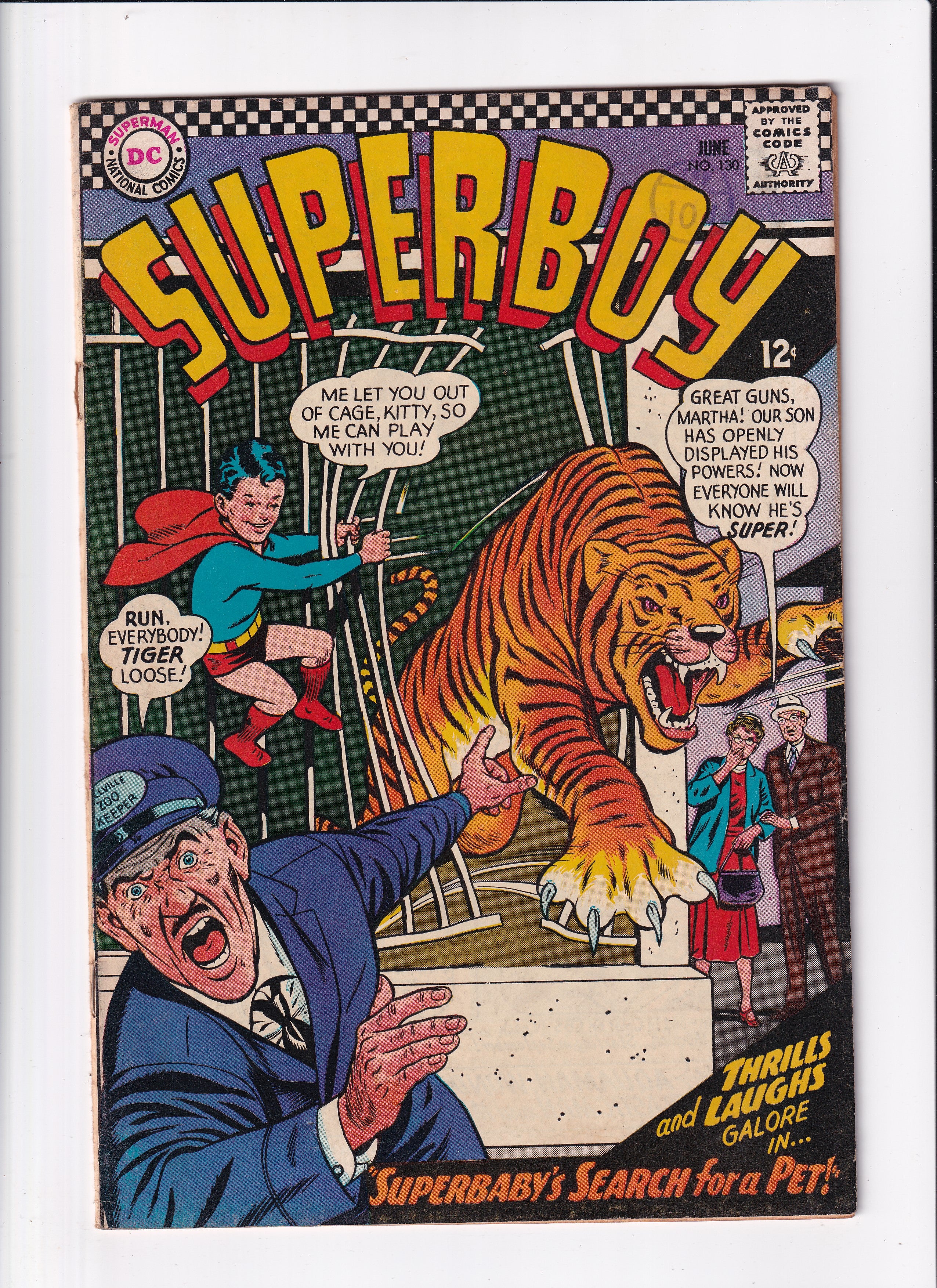 SUPERBOY #130 - Slab City Comics