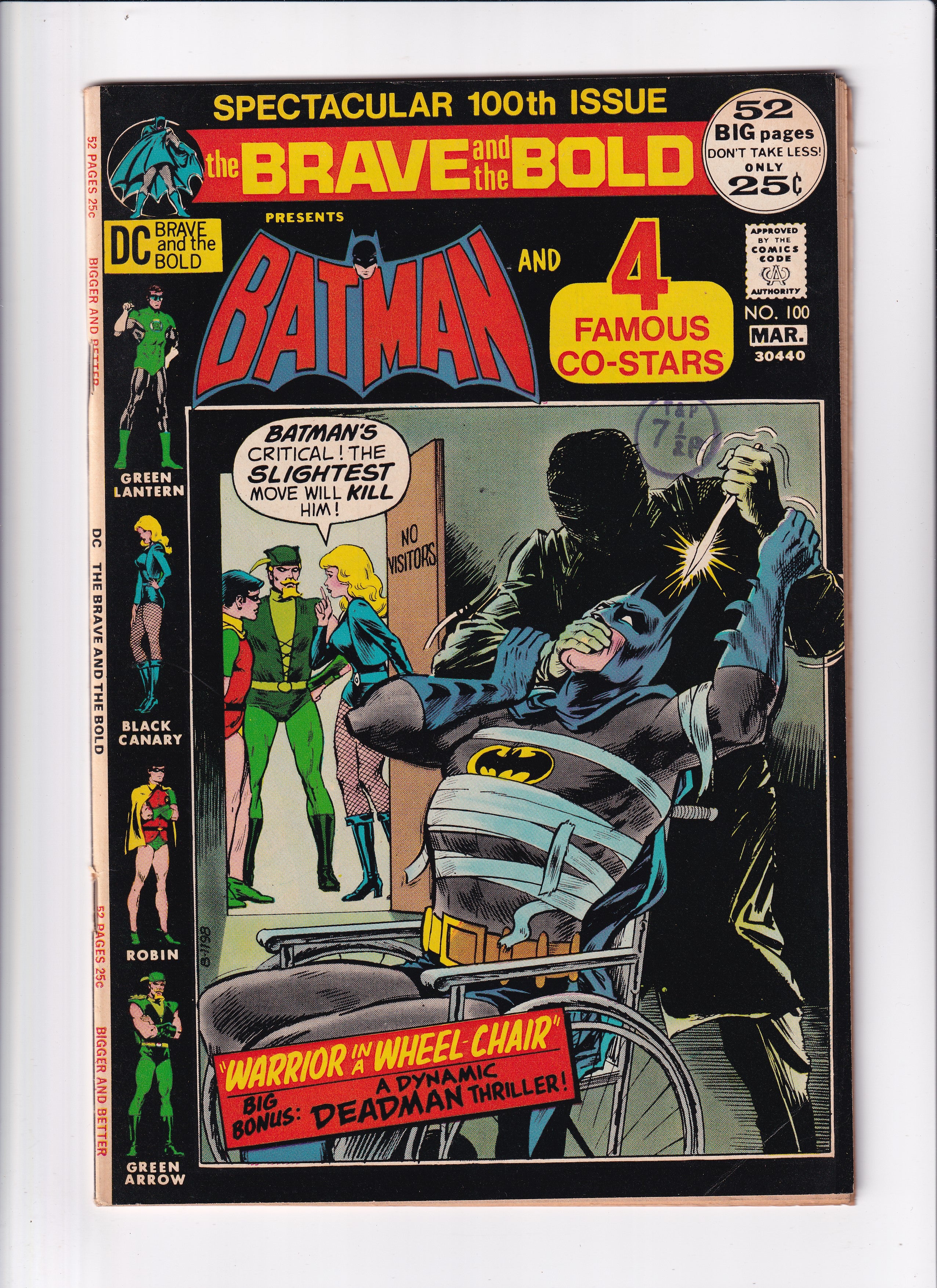 BRAVE AND BOLD #100 - Slab City Comics