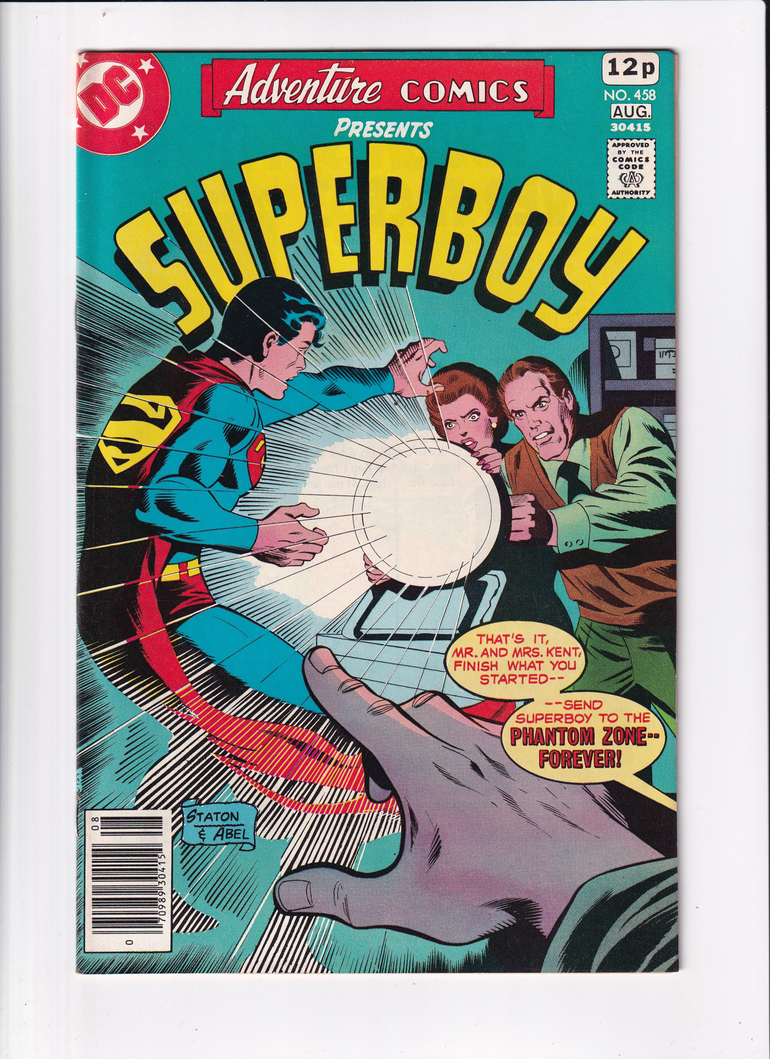 ADVENTURE COMICS #458 - Slab City Comics