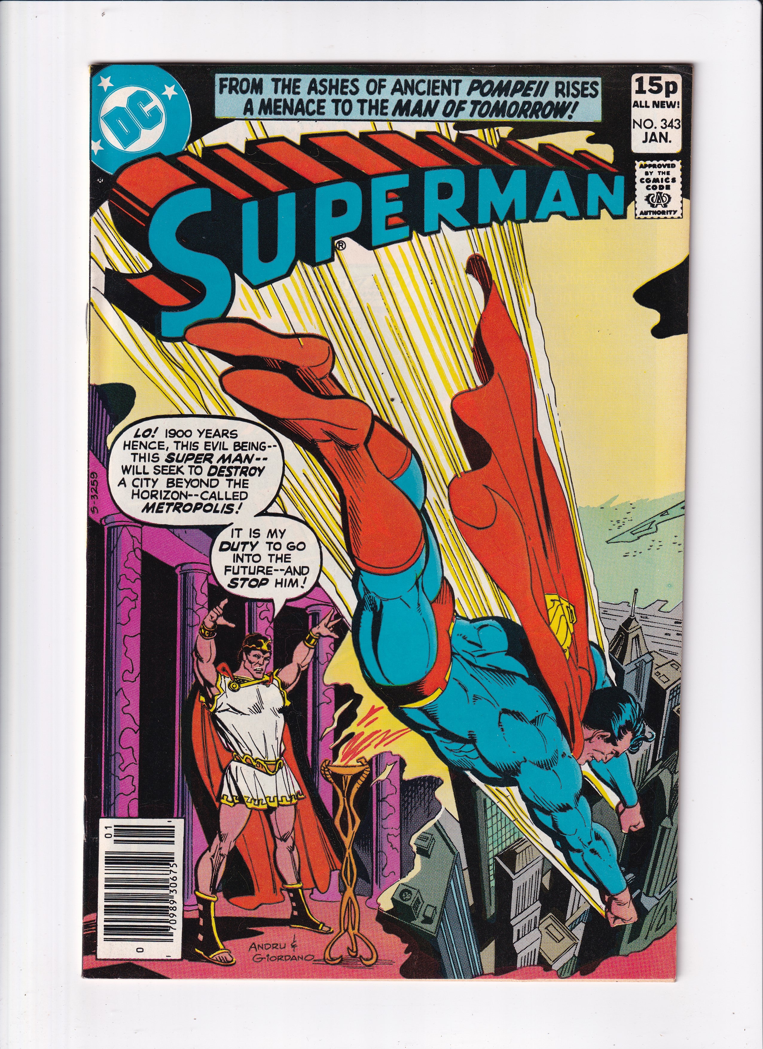 SUPERMAN #343 - Slab City Comics