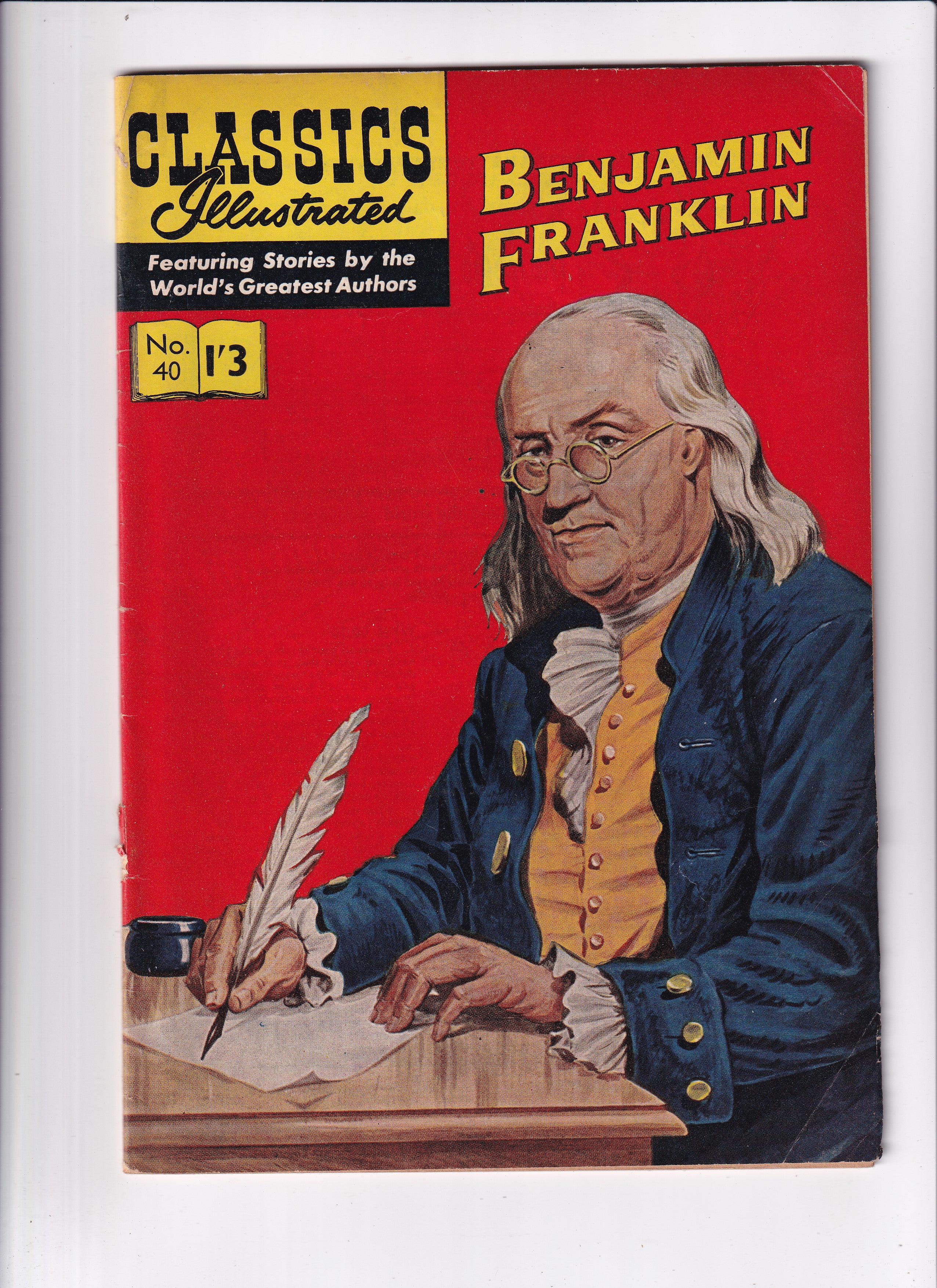 BENJAMIN FRANKLIN #40 - Slab City Comics