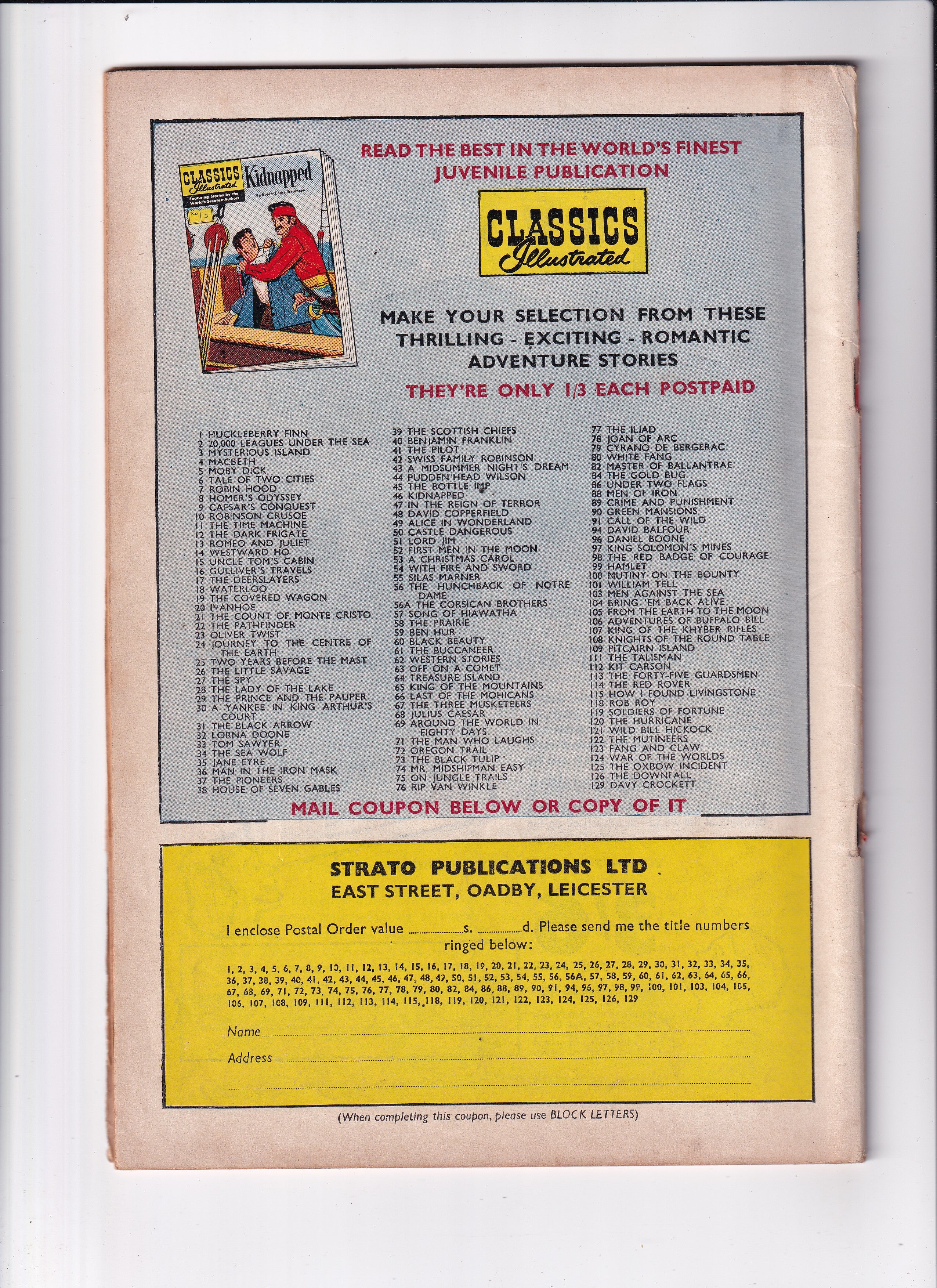 BENJAMIN FRANKLIN #40 - Slab City Comics