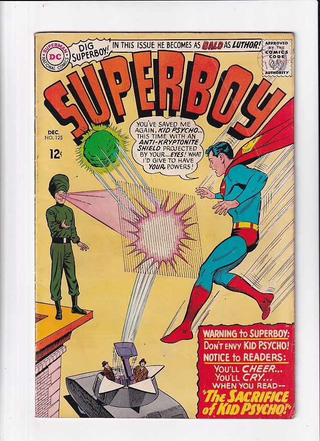 Superboy #125 - Slab City Comics