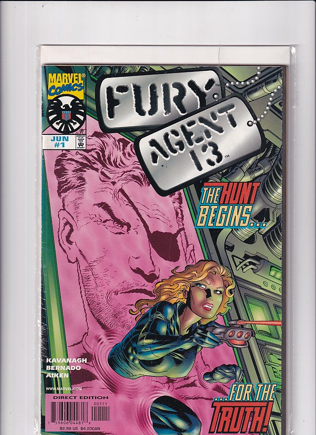 FURY AGENT 13 #1 - Slab City Comics