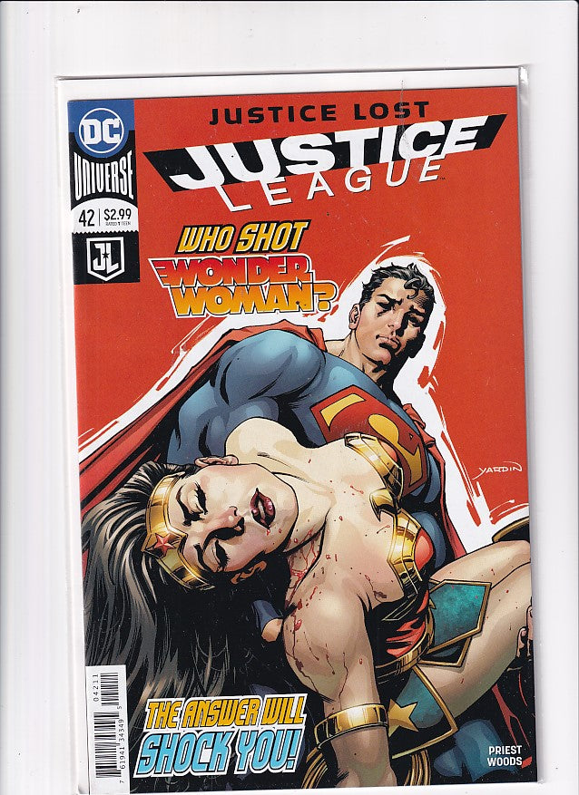 JUSTICE LEAGUE #42 - Slab City Comics