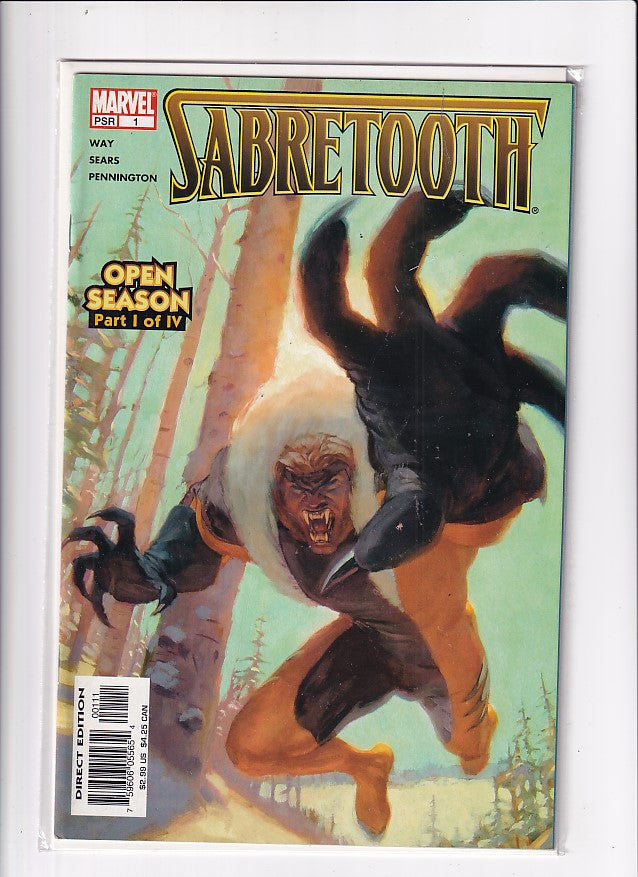 SABRETOOTH #1 - Slab City Comics