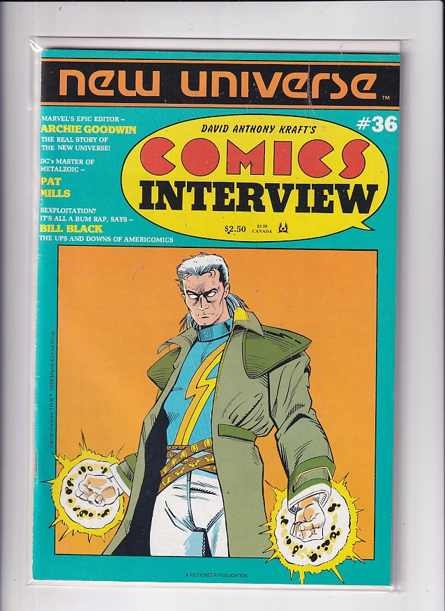NEW UNIVERSE #36 - Slab City Comics