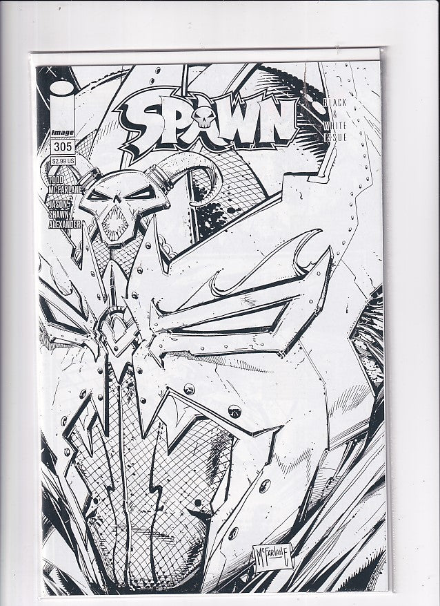 SPAWN #305 SKETCH - Slab City Comics
