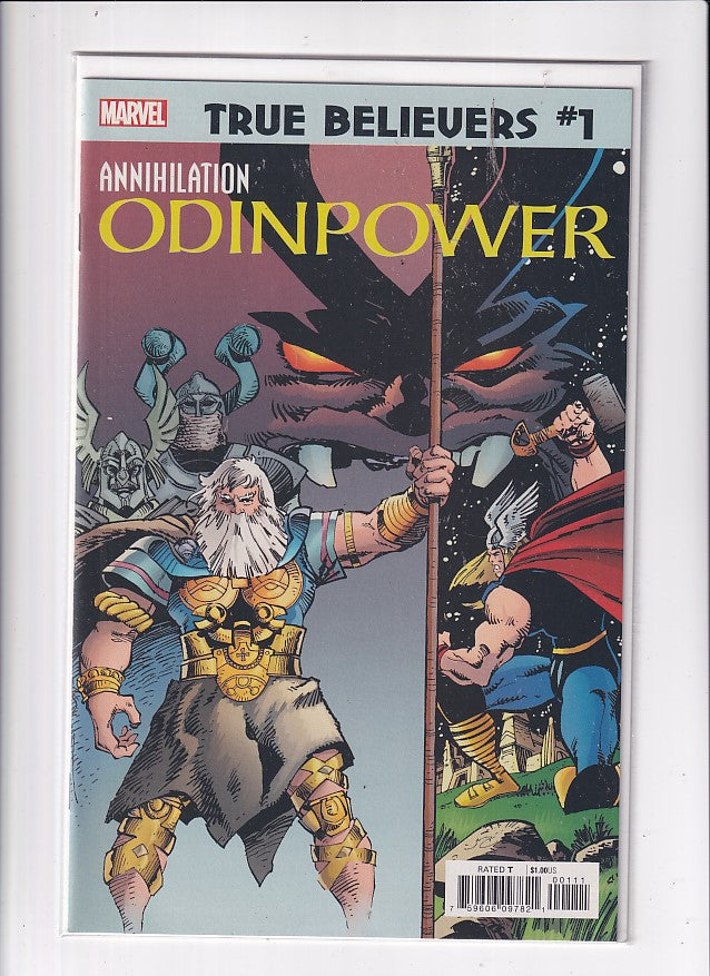 ANNIHILATION ODINPOWER #1 TRUE BELIEVER - Slab City Comics
