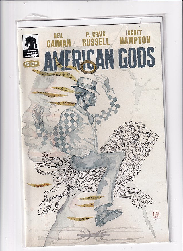AMERICAN GODS #5 MACK VARIANT - Slab City Comics