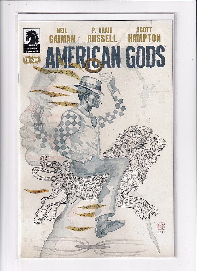 AMERICAN GODS #5 MACK VARIANT - Slab City Comics