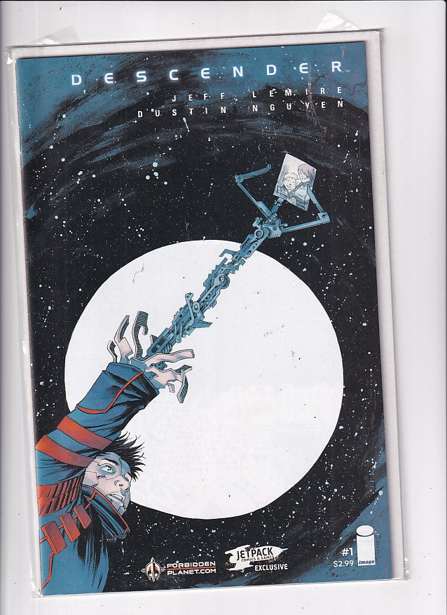 DESCENDER #1 JETPACK VARIANT - Slab City Comics