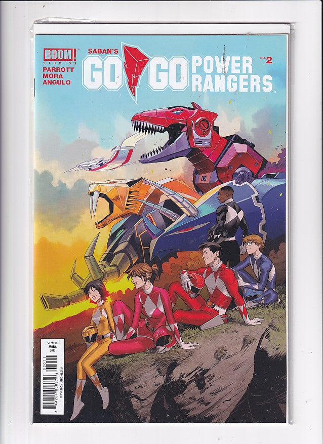 GO GO POWER RANGERS #2 - Slab City Comics