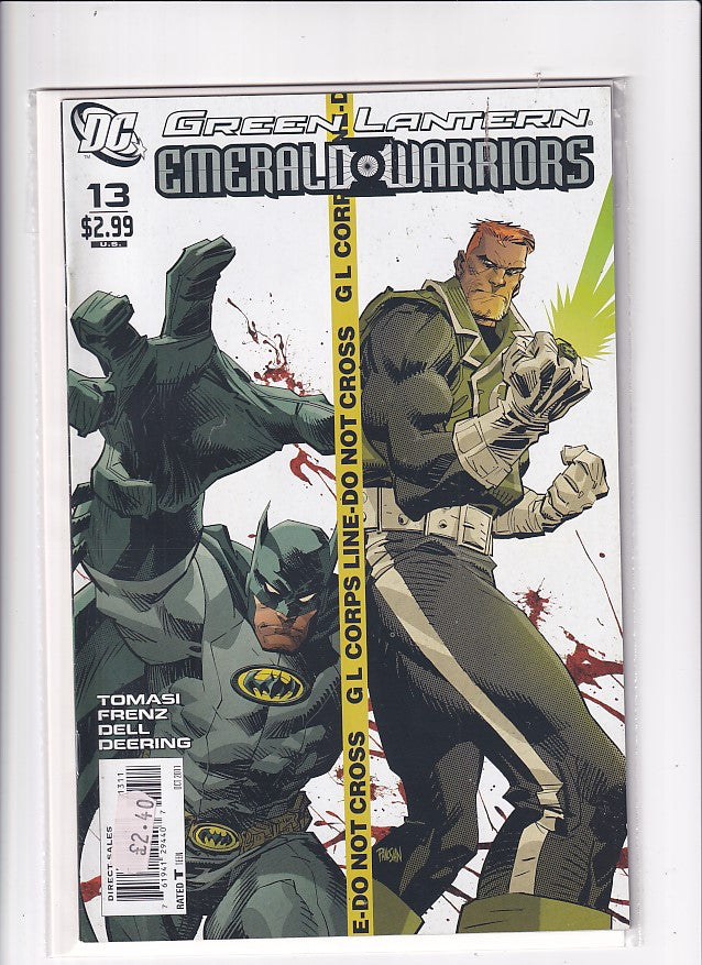 GREEN LANTERN EMERALD WARRIOR #13 - Slab City Comics