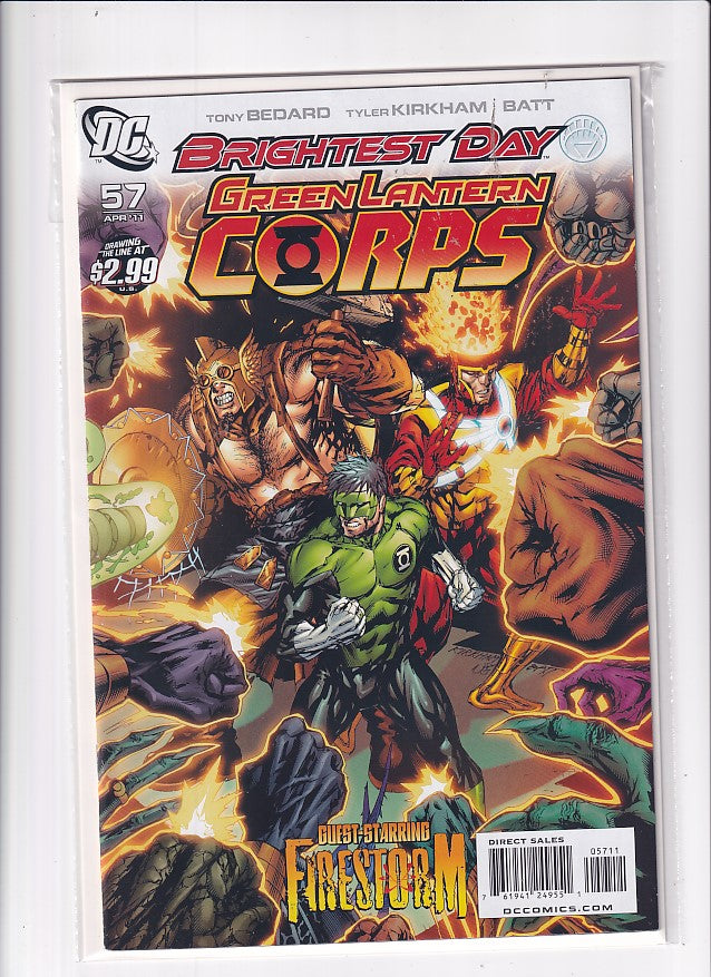 GREEN LANTERN CORPS #57 - Slab City Comics