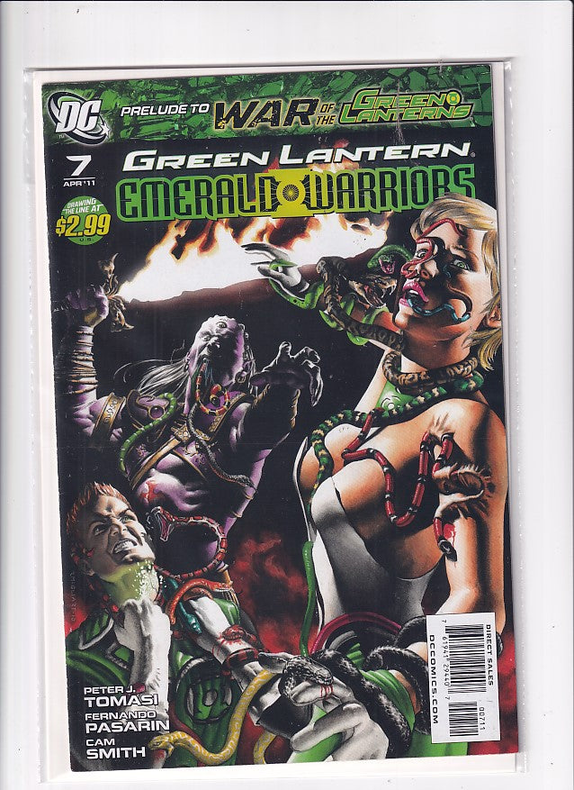 GREEN LANTERN EMERALD WARRIORS #7 - Slab City Comics