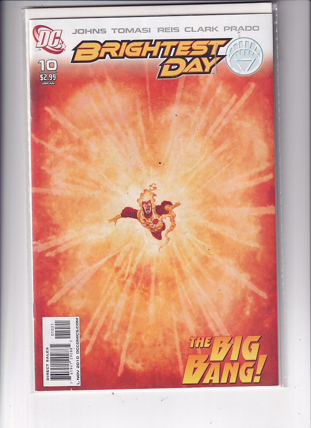 BRIGHTEST DAY #10 REIS VARIANT - Slab City Comics