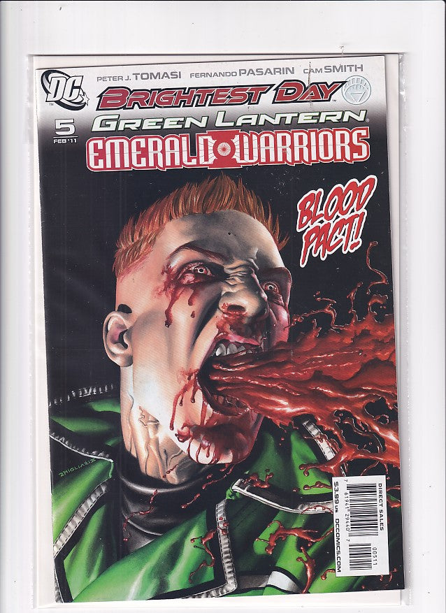GREEN LANTERN EMERALD WARRIORS #5 - Slab City Comics