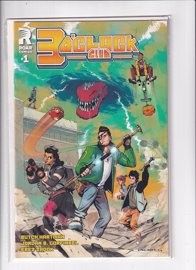 3 O'CLOCK CLUB #1 - Slab City Comics