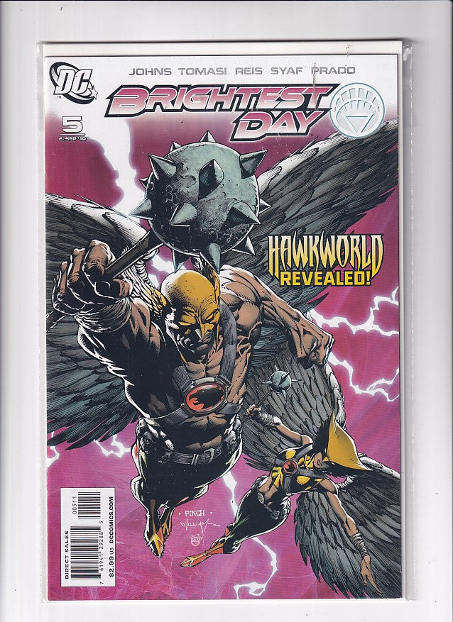 BRIGHTEST DAY #5 - Slab City Comics