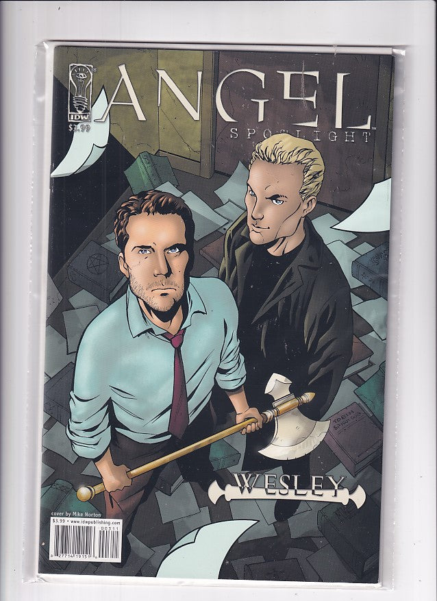 ANGEL SPOTLIGHT WESLEY - Slab City Comics